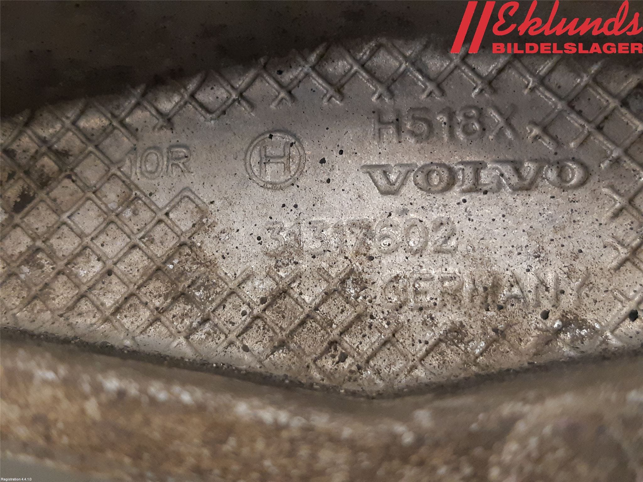 Volvo V70 08-13 Bärarm Bak Vänster