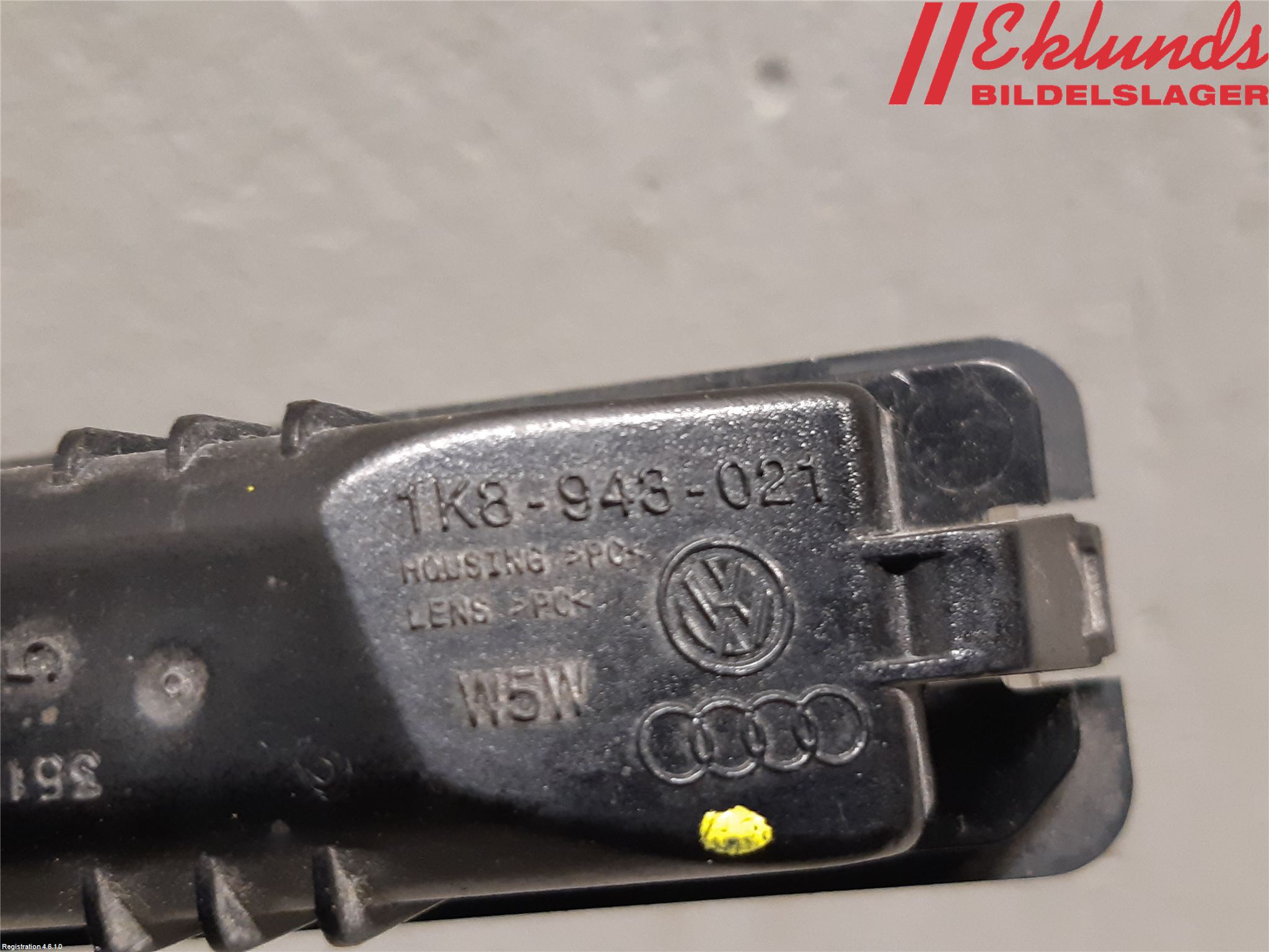 Volkswagen VW GOLF / E-GOLF VII 13-20 Skylt Belysning