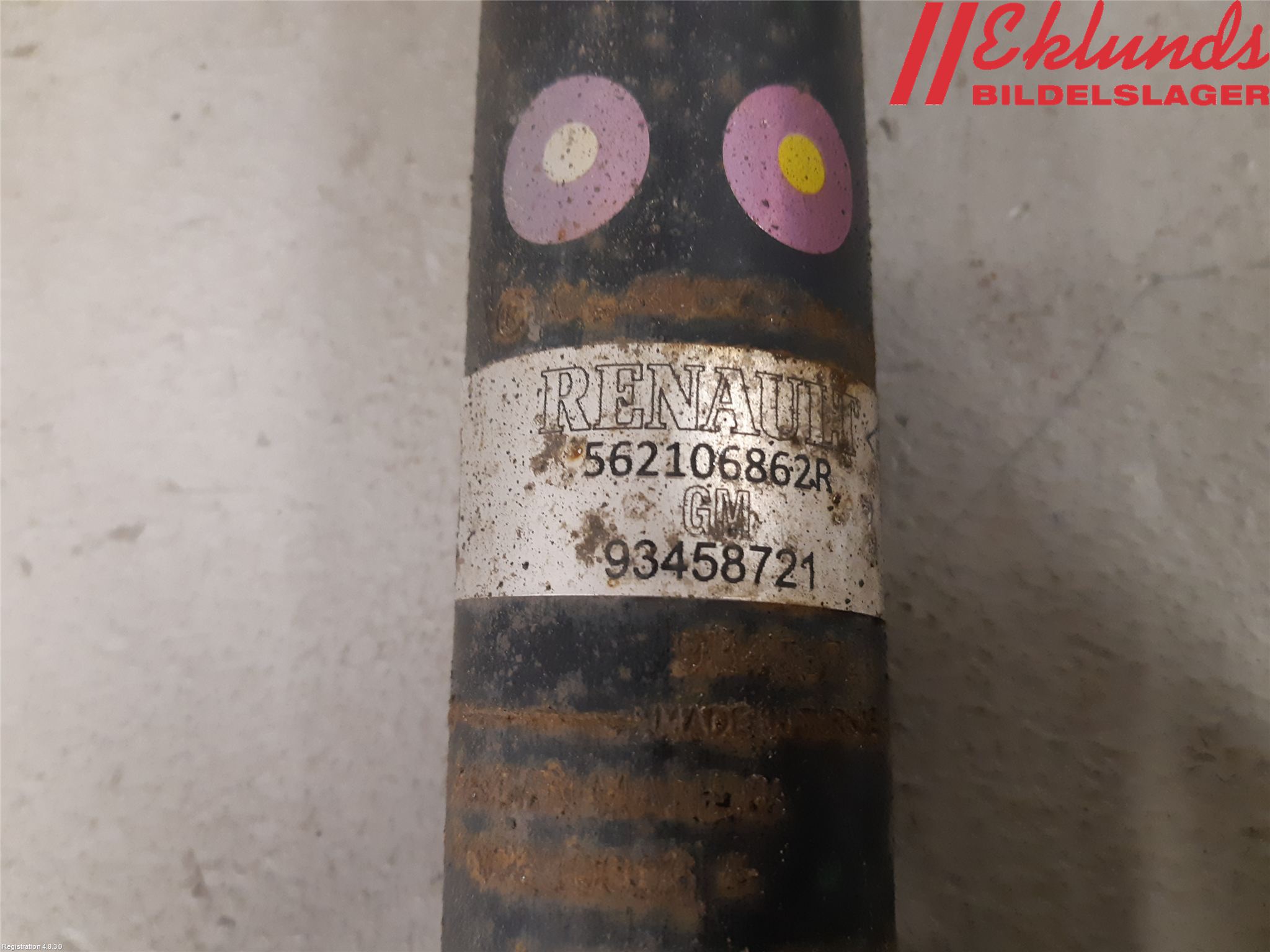 Opel VIVARO 15-19 Stötdämpare Bak