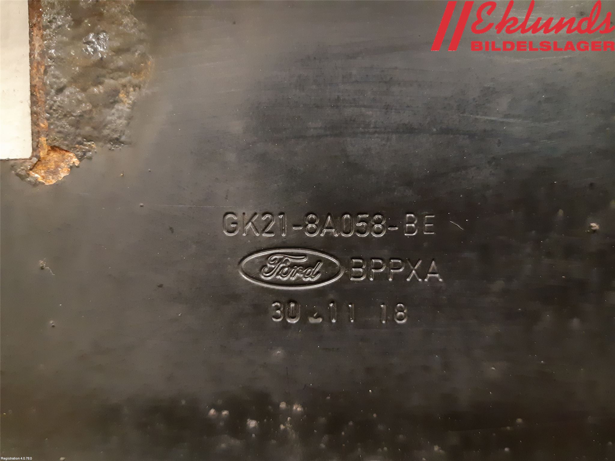 Ford TRANSIT SKÅP/BUSS 14-22 Kylarfäste-Ram-Balk