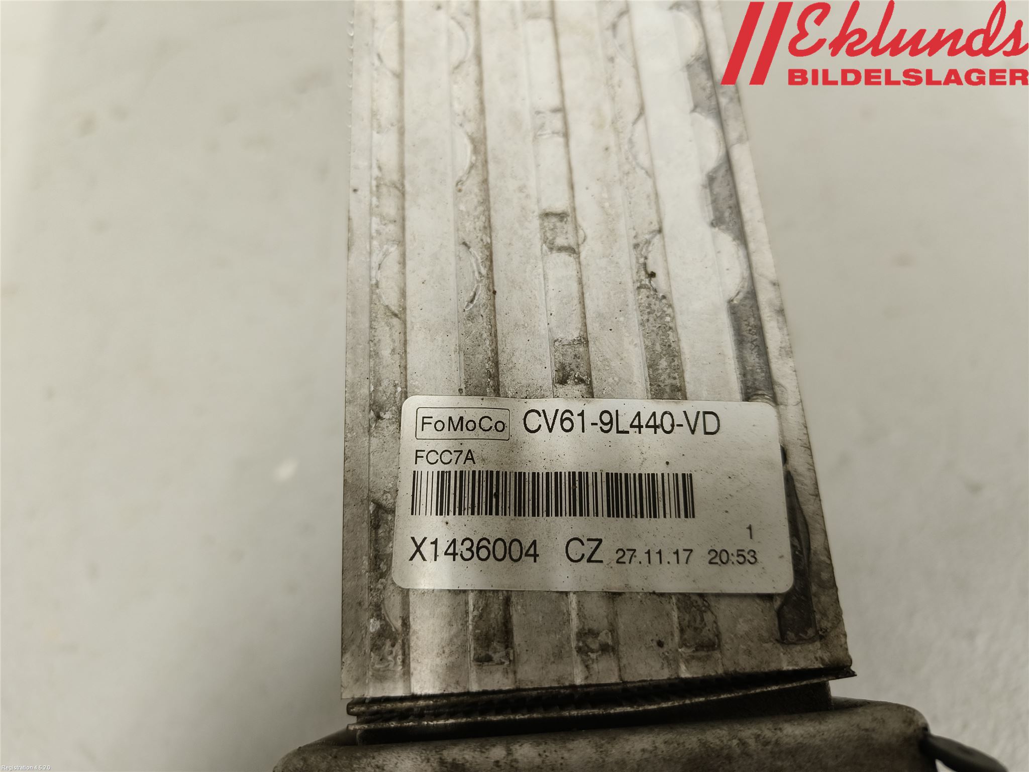 Ford FOCUS 15-18 Laddluft-Intercoolerrör
