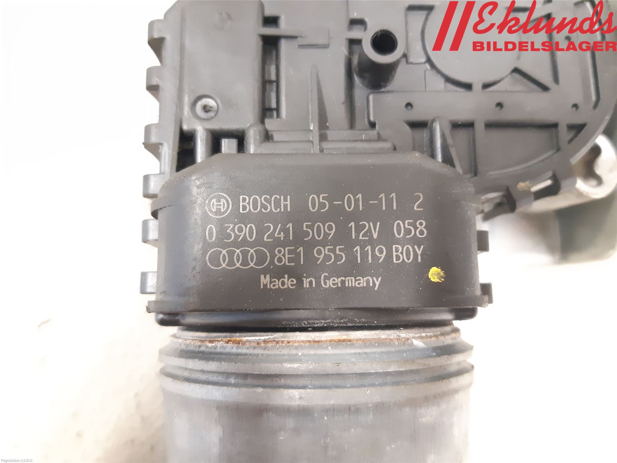 Audi A4/S4 05-07 Torkarmotor Vindruta