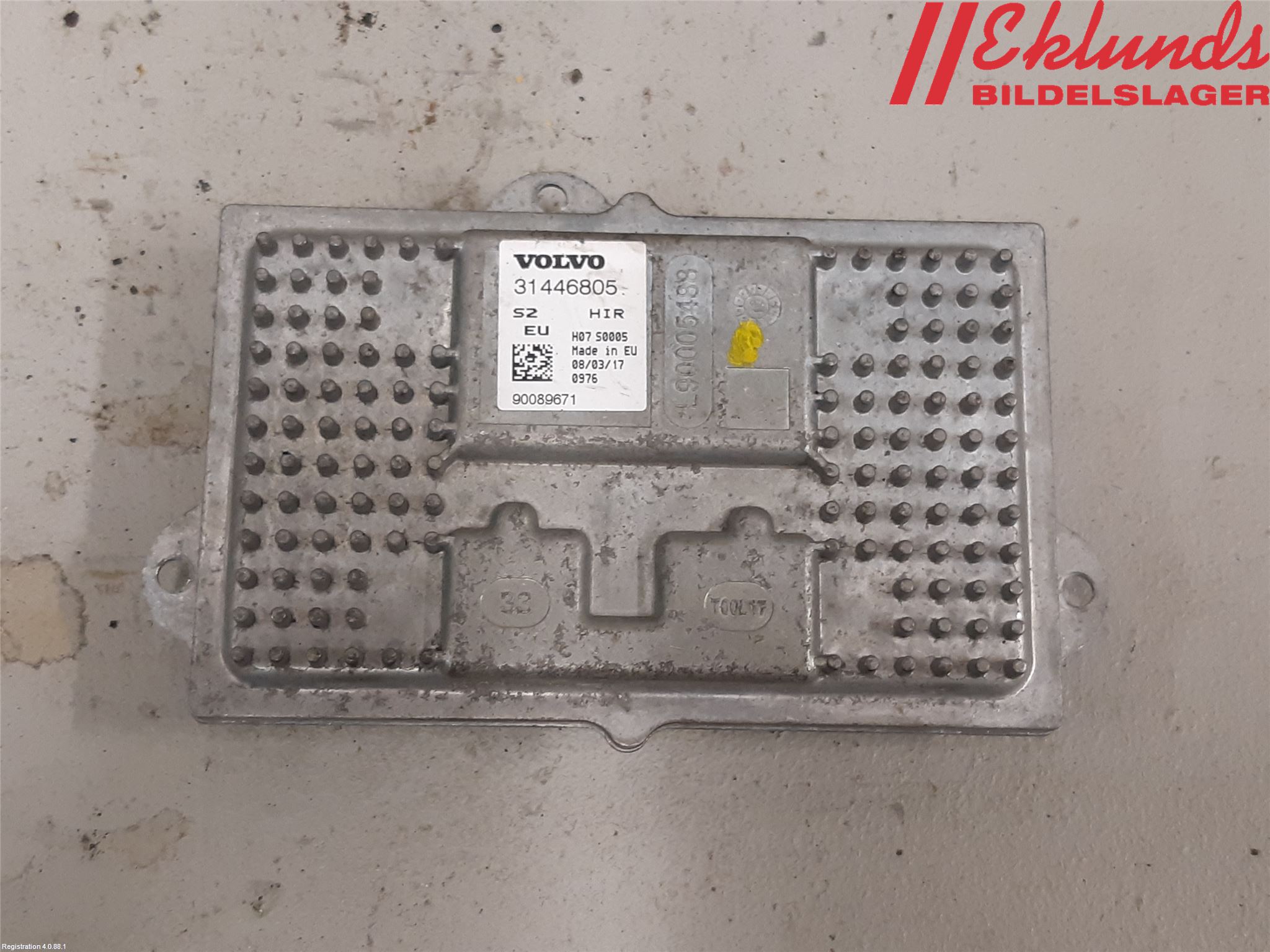 Volvo V90 17->> Styrenhet Strålkastare