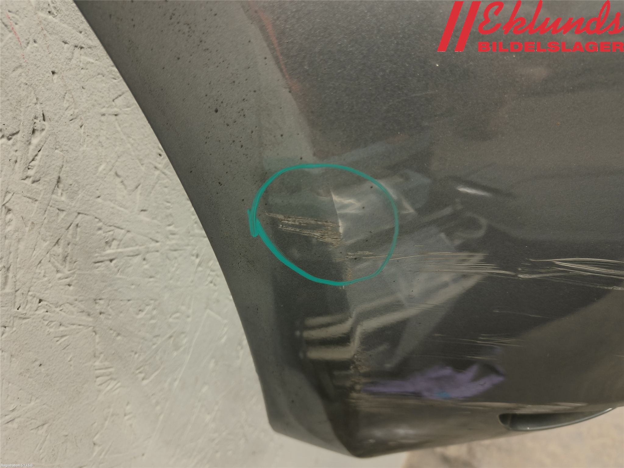 Volkswagen VW GOLF VI 09-13 Stötfångarbeklädnad Bak