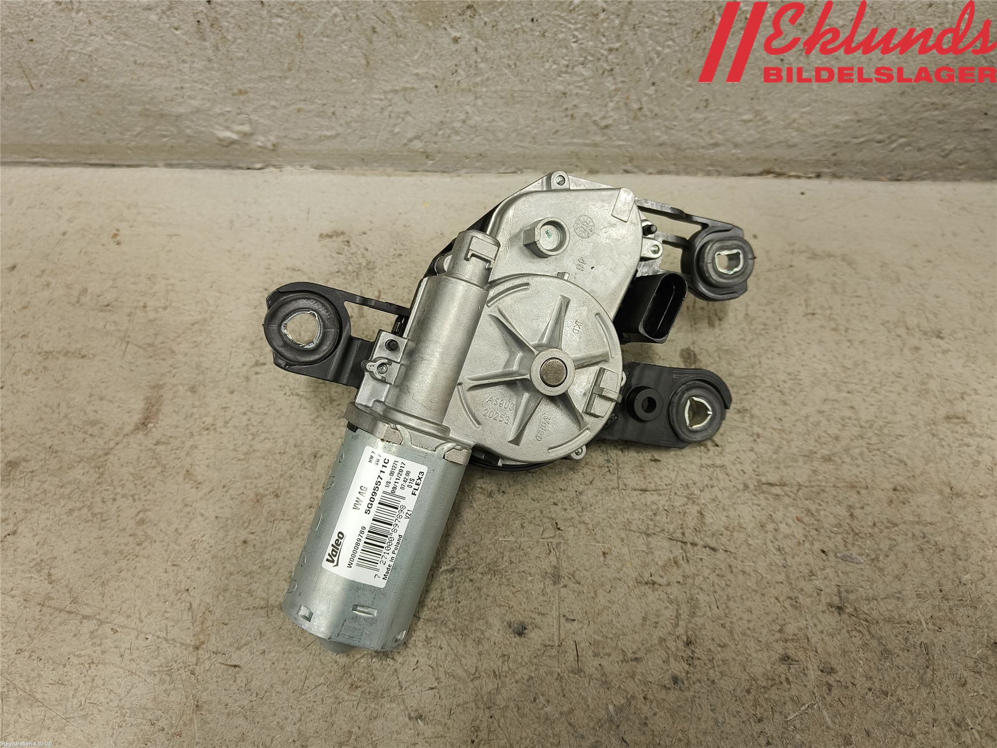 Volkswagen VW POLO VI 18->> Torkarmotor Baklucka