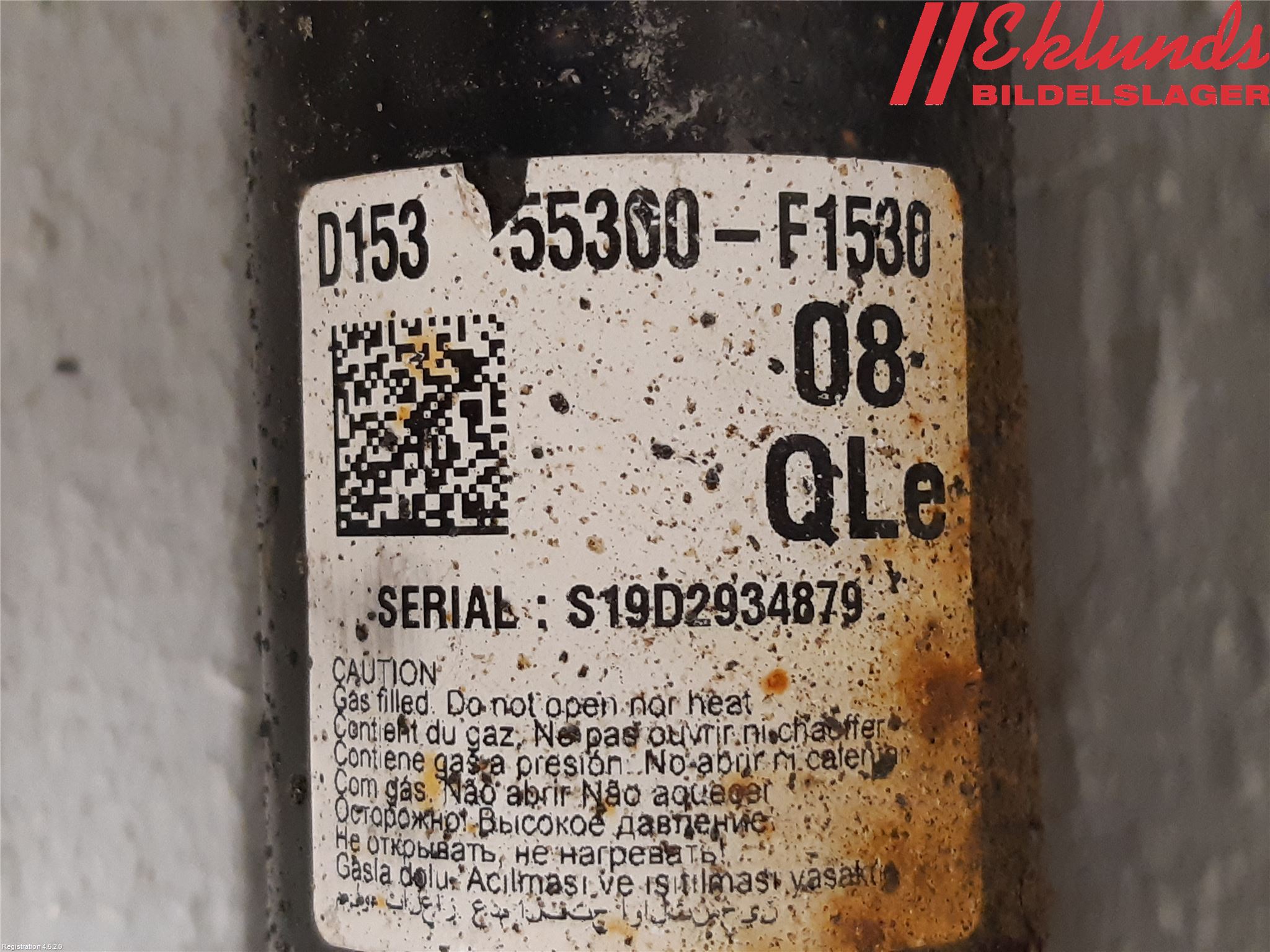 Hyundai TUCSON 05- Stötdämpare Bak