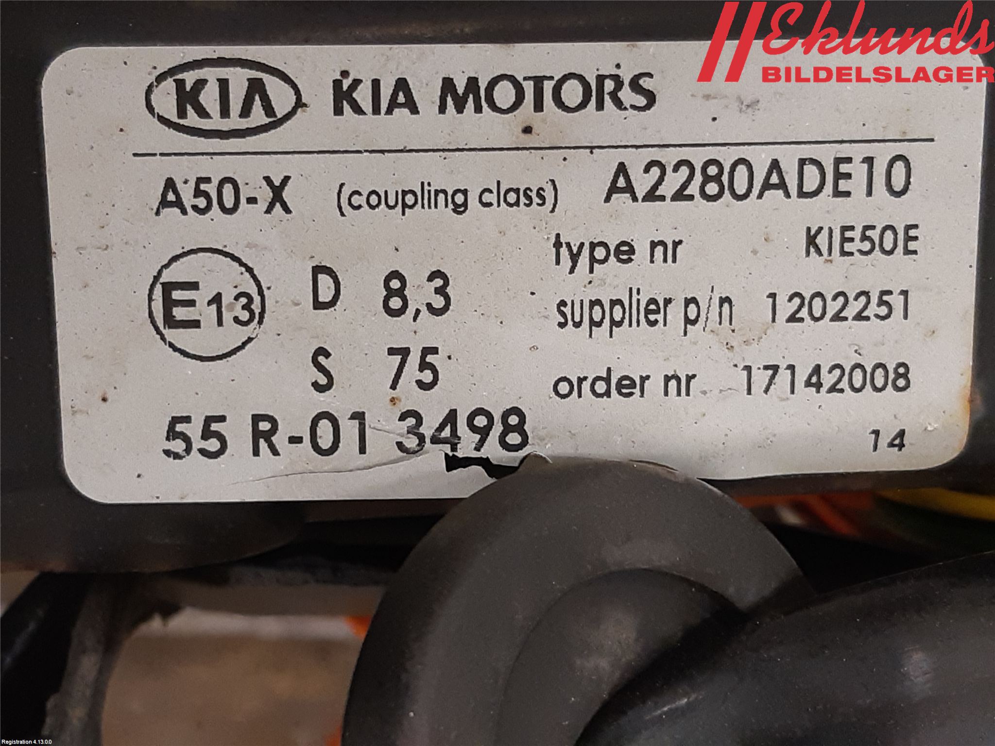 Kia CEED 12-18 Dragkrok