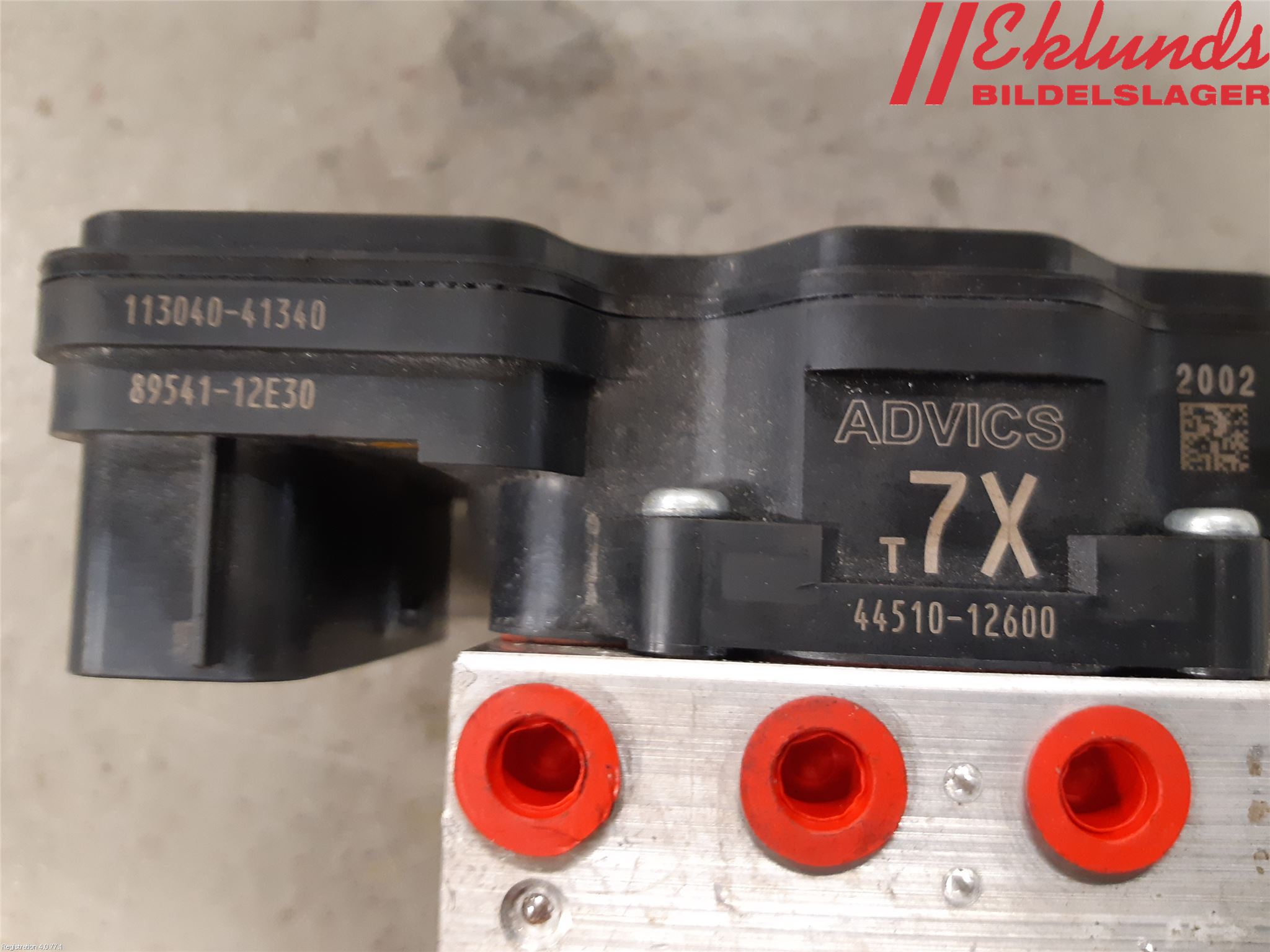 Toyota COROLLA 19- Abs Hydraulaggregat