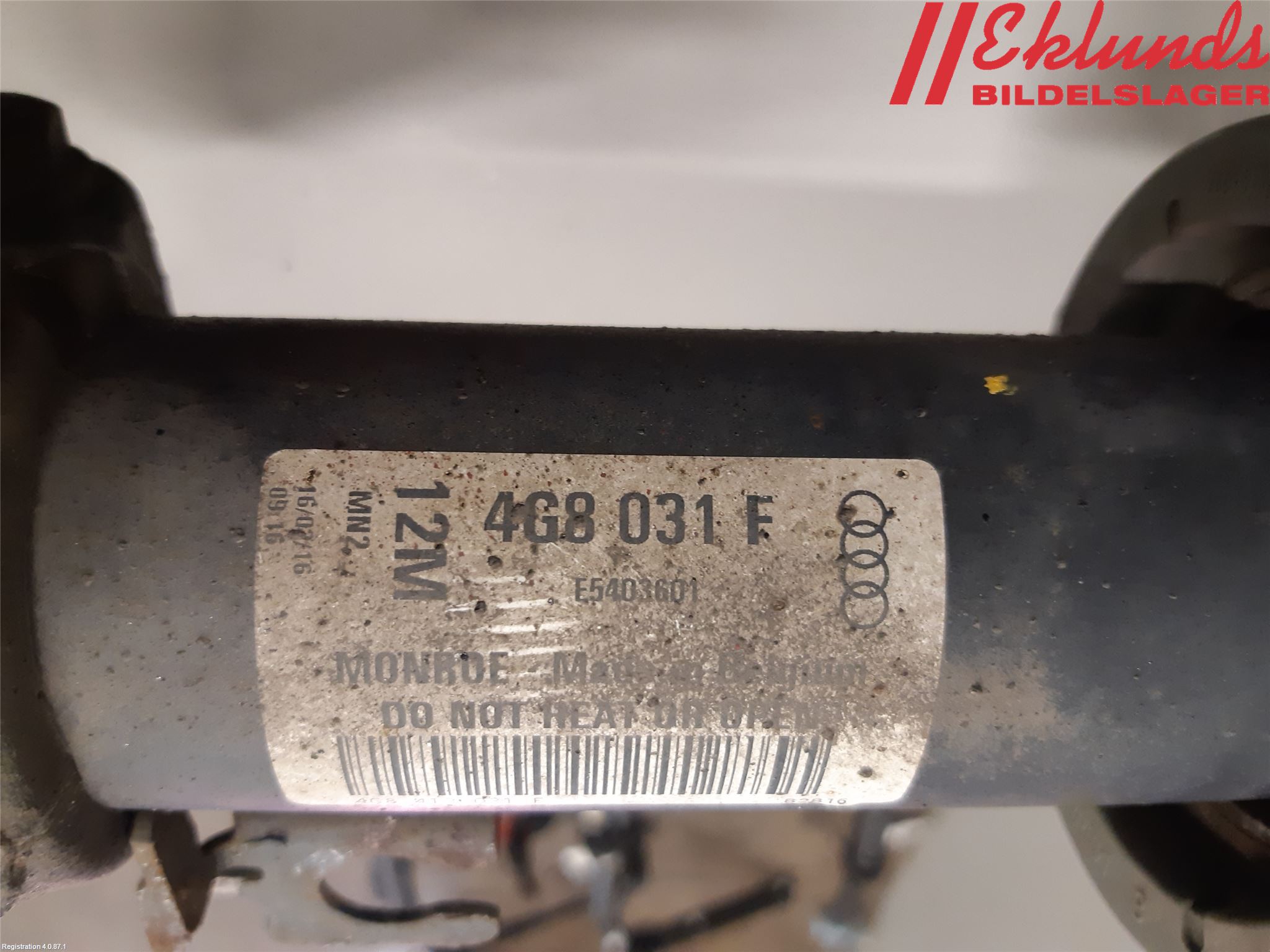 Audi A7/S7 4G 11-17 Fjäderben Fram Höger