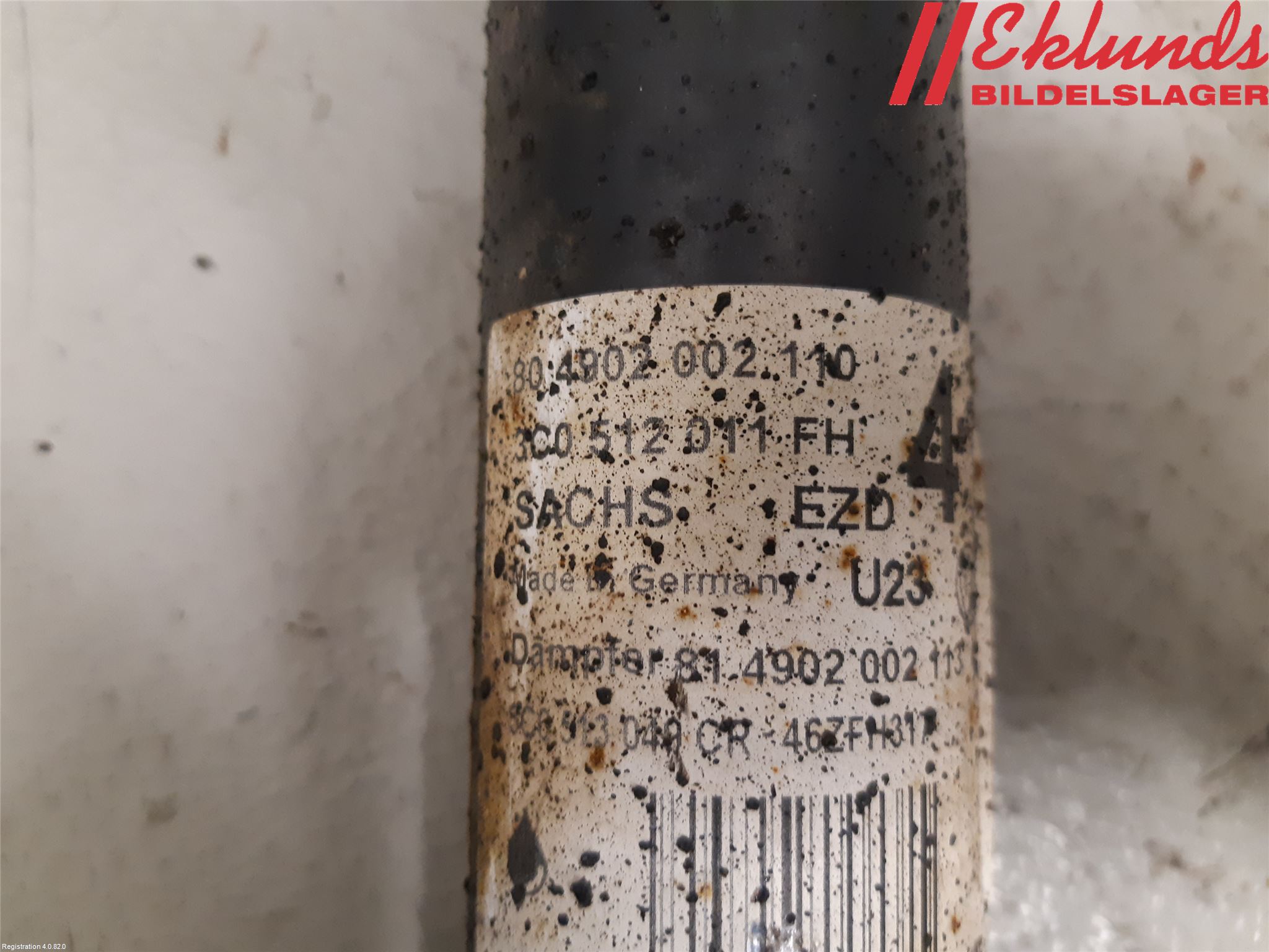 Skoda SUPERB 09-15 Stötdämpare Bak