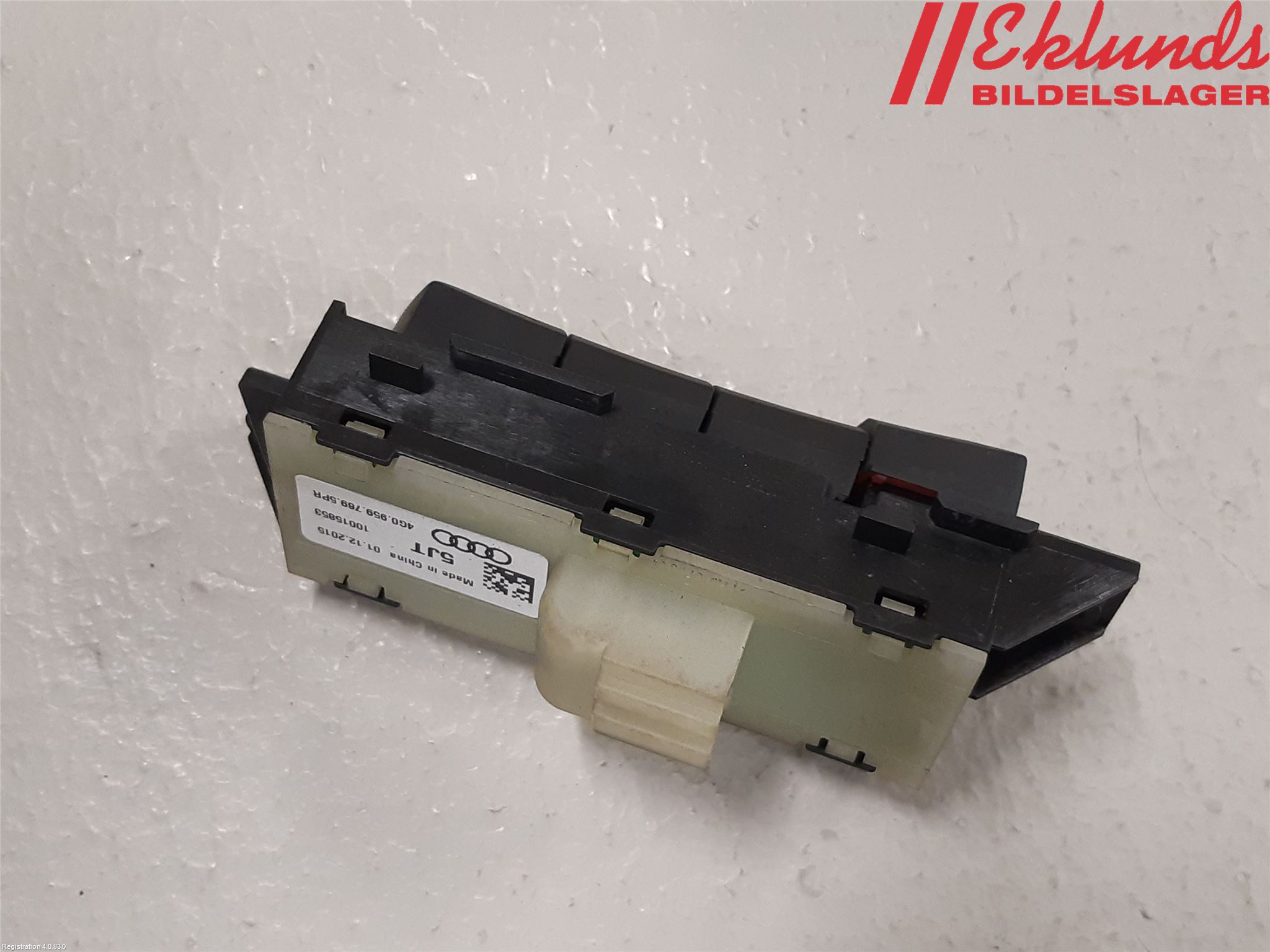 Audi A6/S6 4G 11-18 Strömställare Stolminne