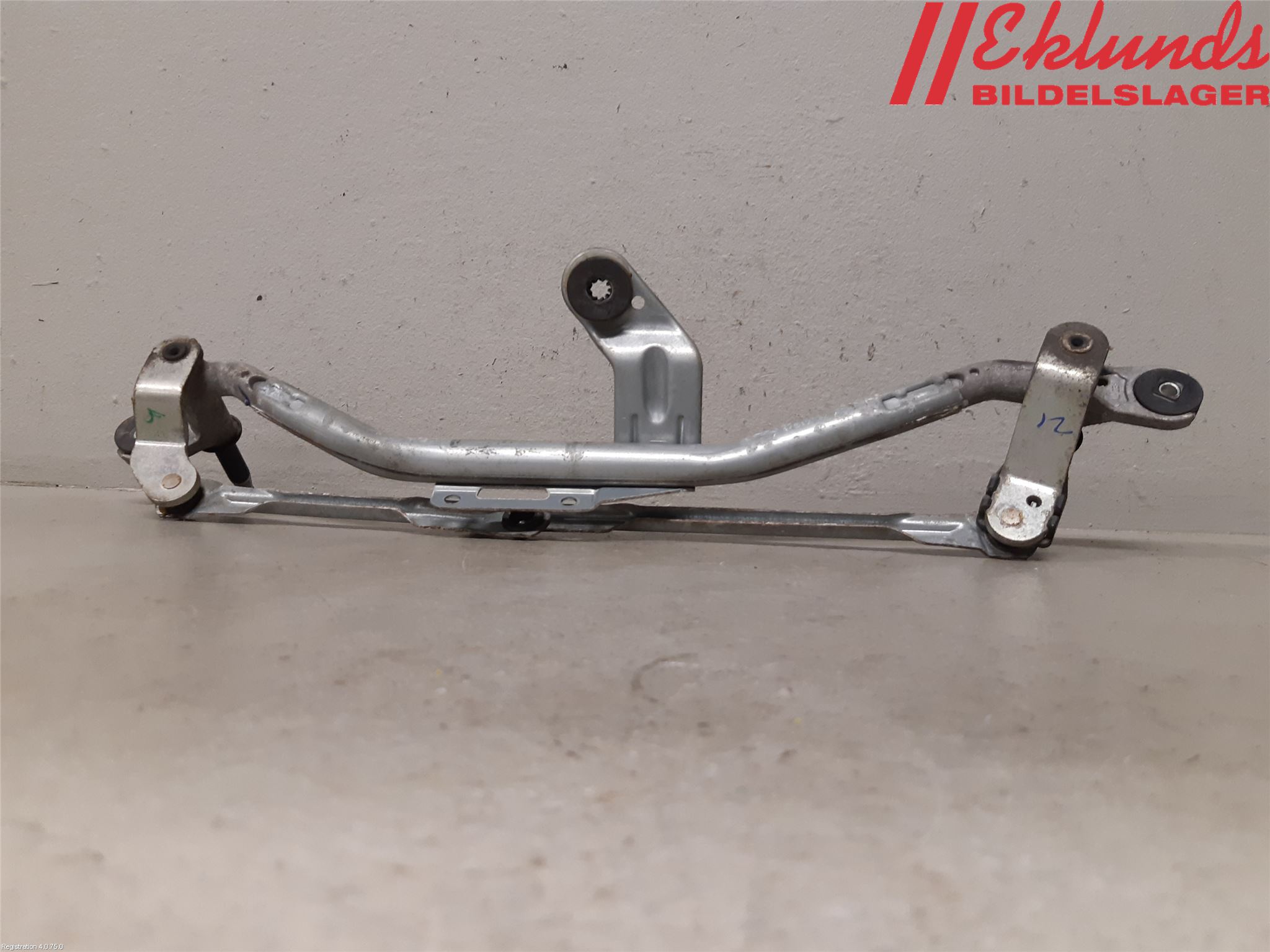 Audi A1/S1 11-18 Torkarmekanism Vindruta