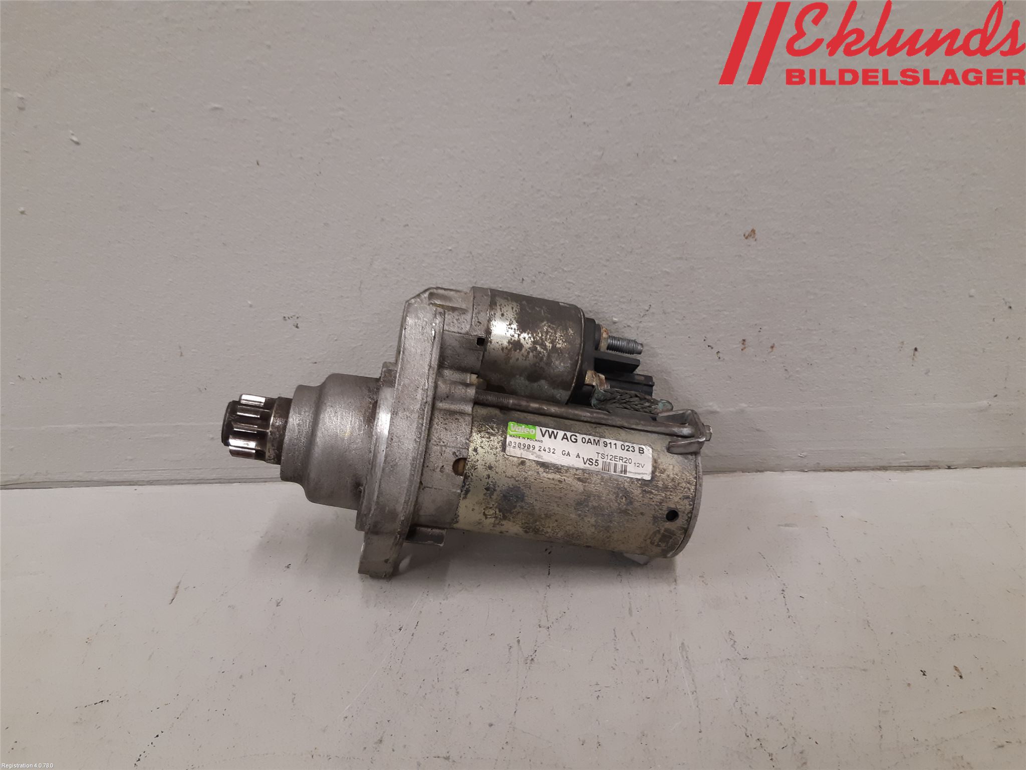 Volkswagen VW TOURAN 03-10 Startmotor