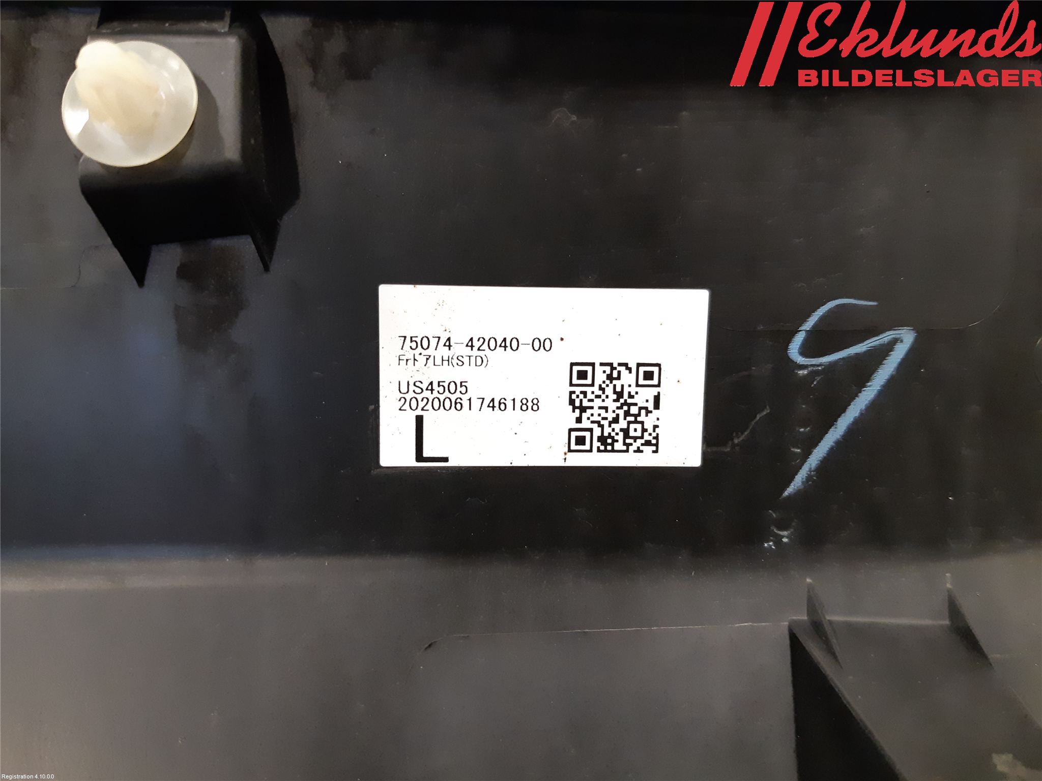 Toyota RAV4 19- Dörr Dekorlist Fram Vä