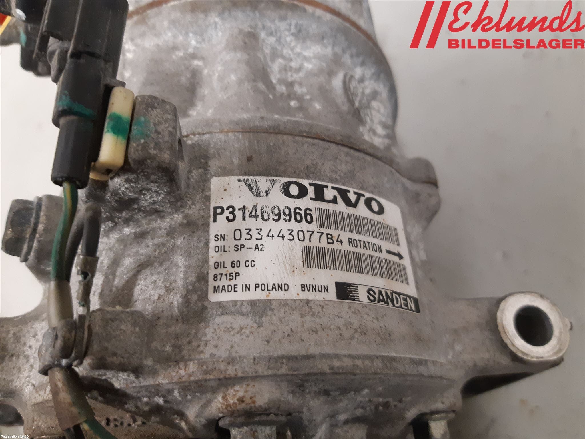 Volvo S90 17->> Ac Kompressor