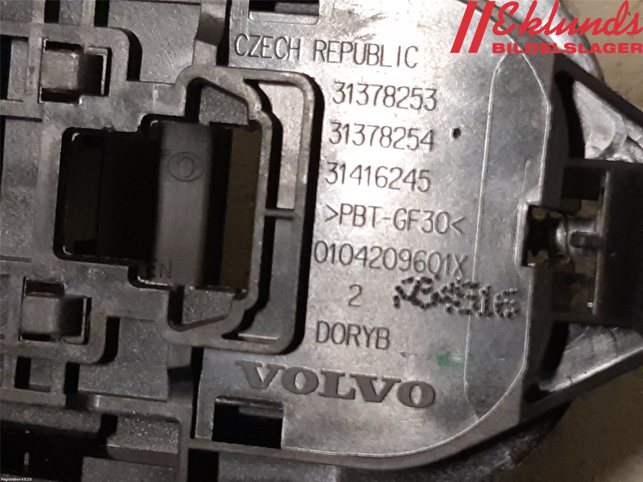 Volvo XC90/RECHARGE 16- Dörrhandtag Yttre Hö