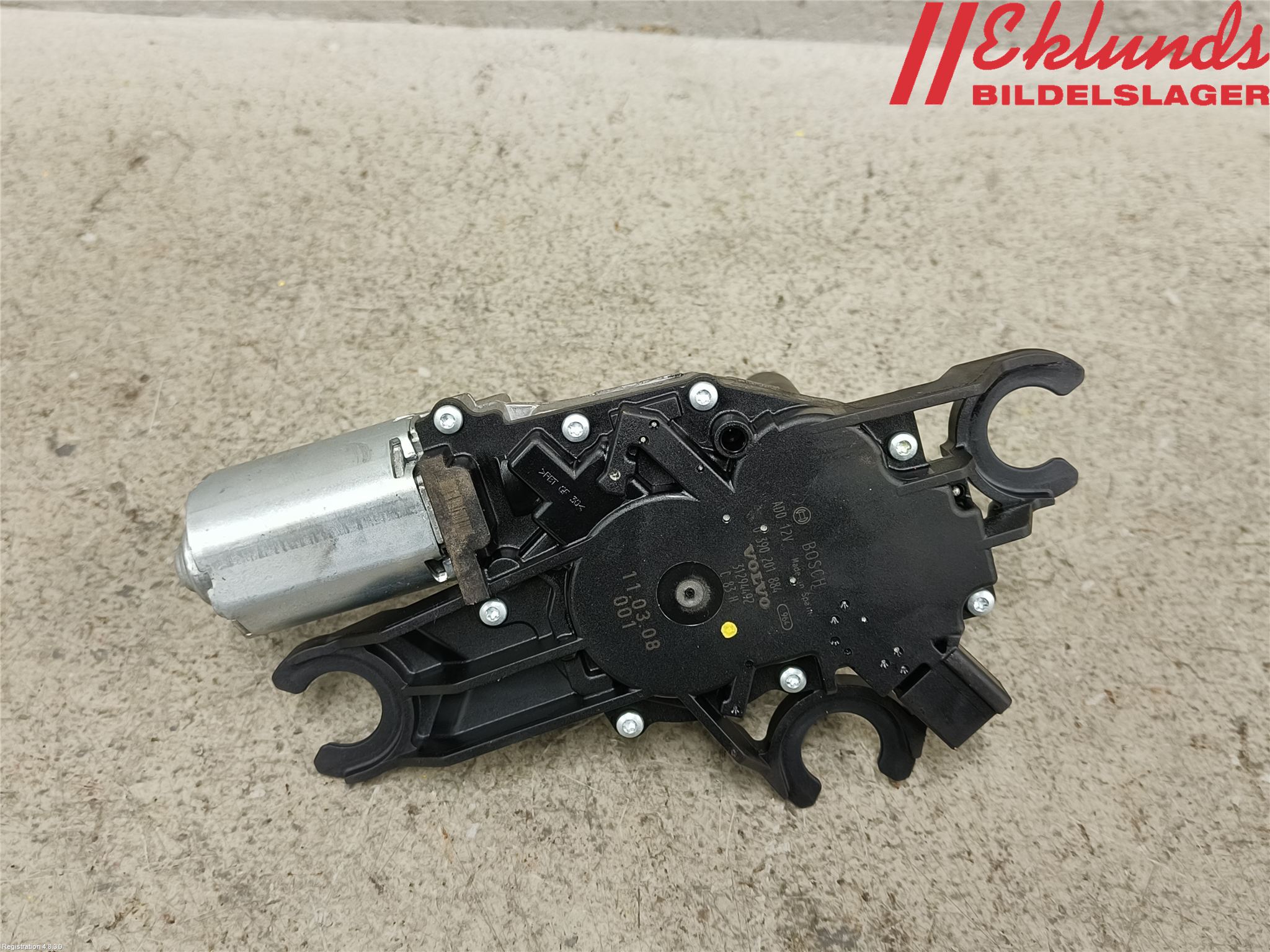 Volvo V60 11-13 Torkarmotor Baklucka