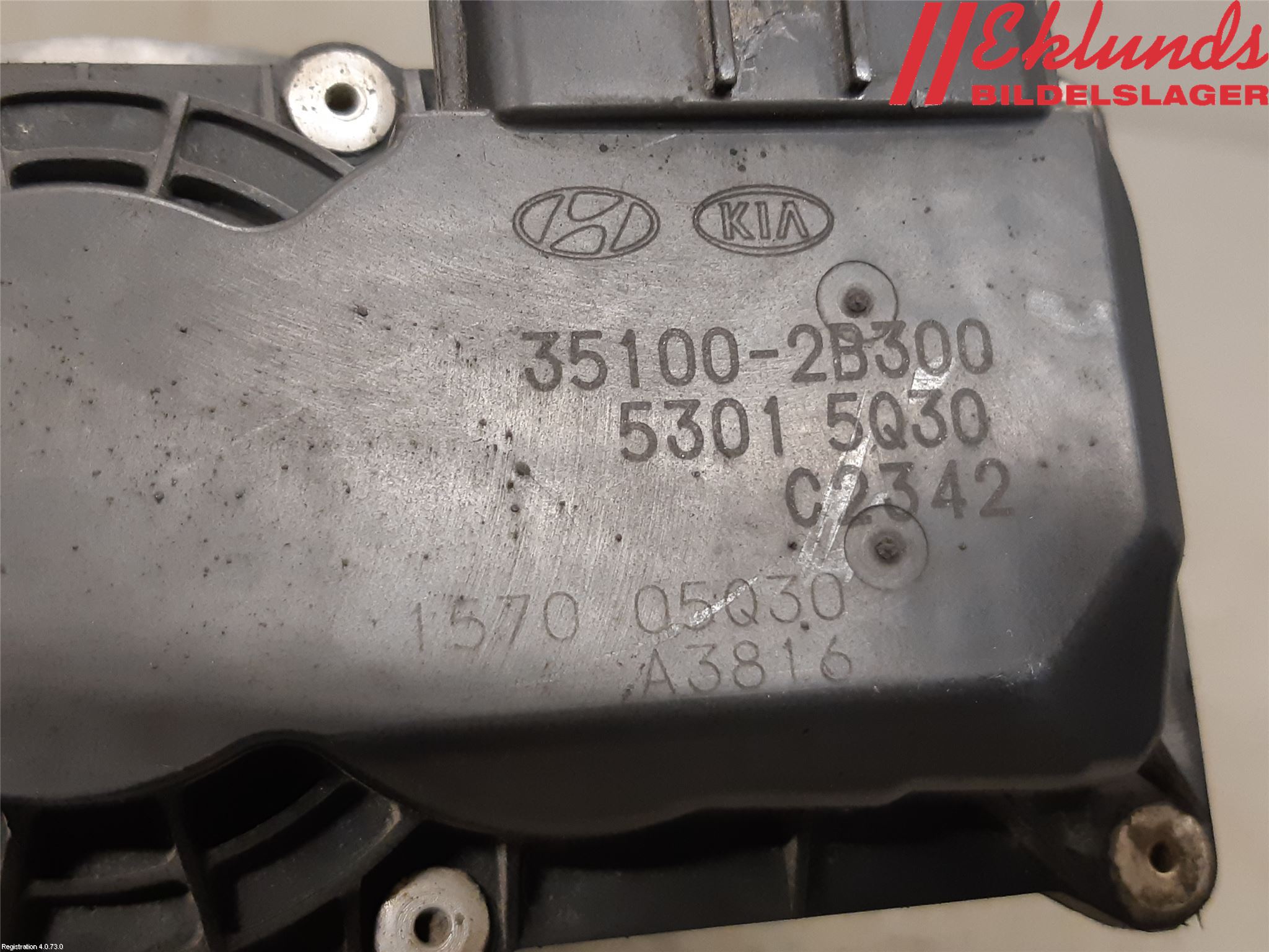 Kia CARENS III 13-19 Injspjällhus