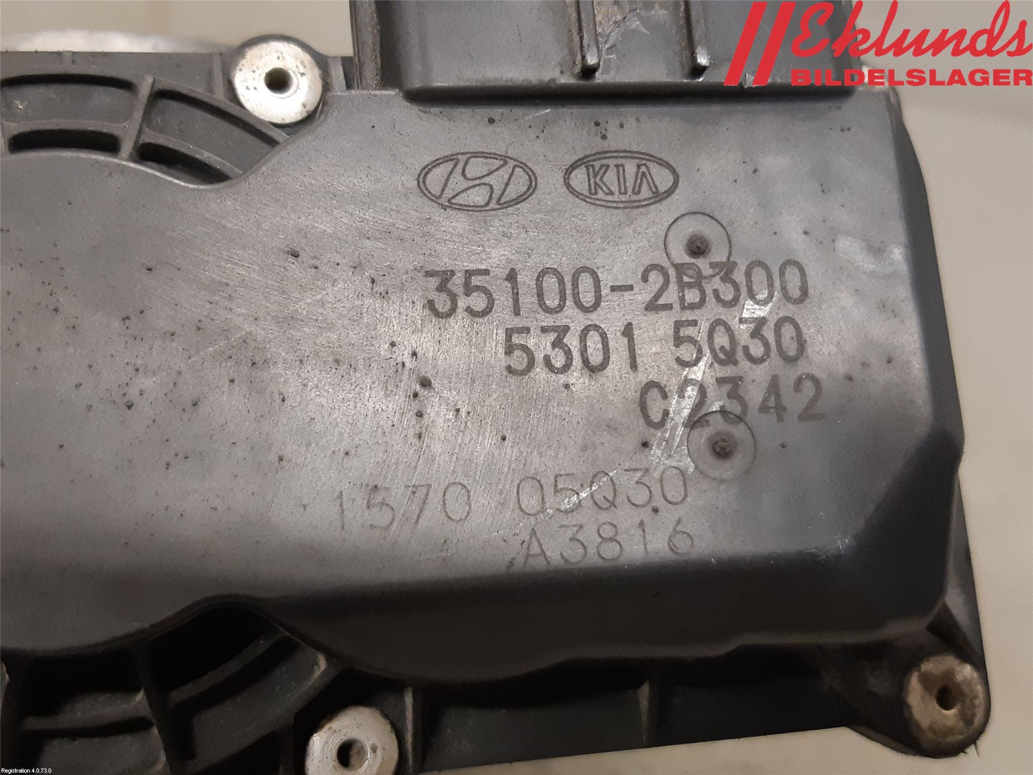 Kia CARENS III 13-19 Injspjällhus