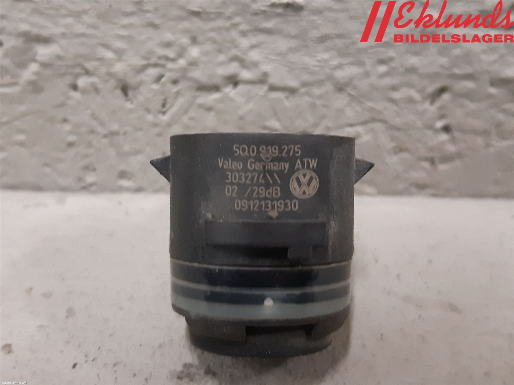 Volkswagen VW GOLF / E-GOLF VII 13-20 Parkeringshjälp Frontsensor