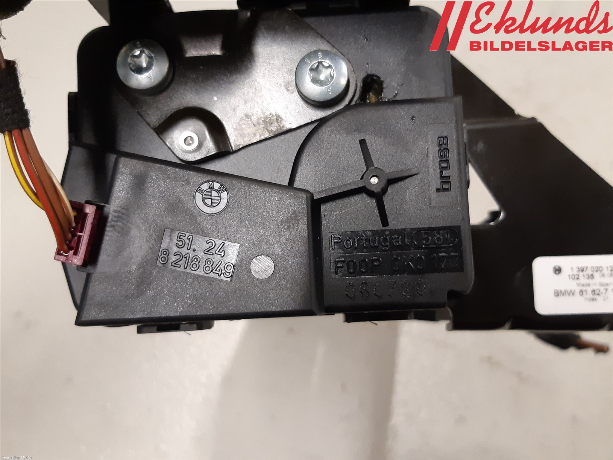 BMW 3 E90/91 SED/TOU 05-12 Torkarmotor Baklucka