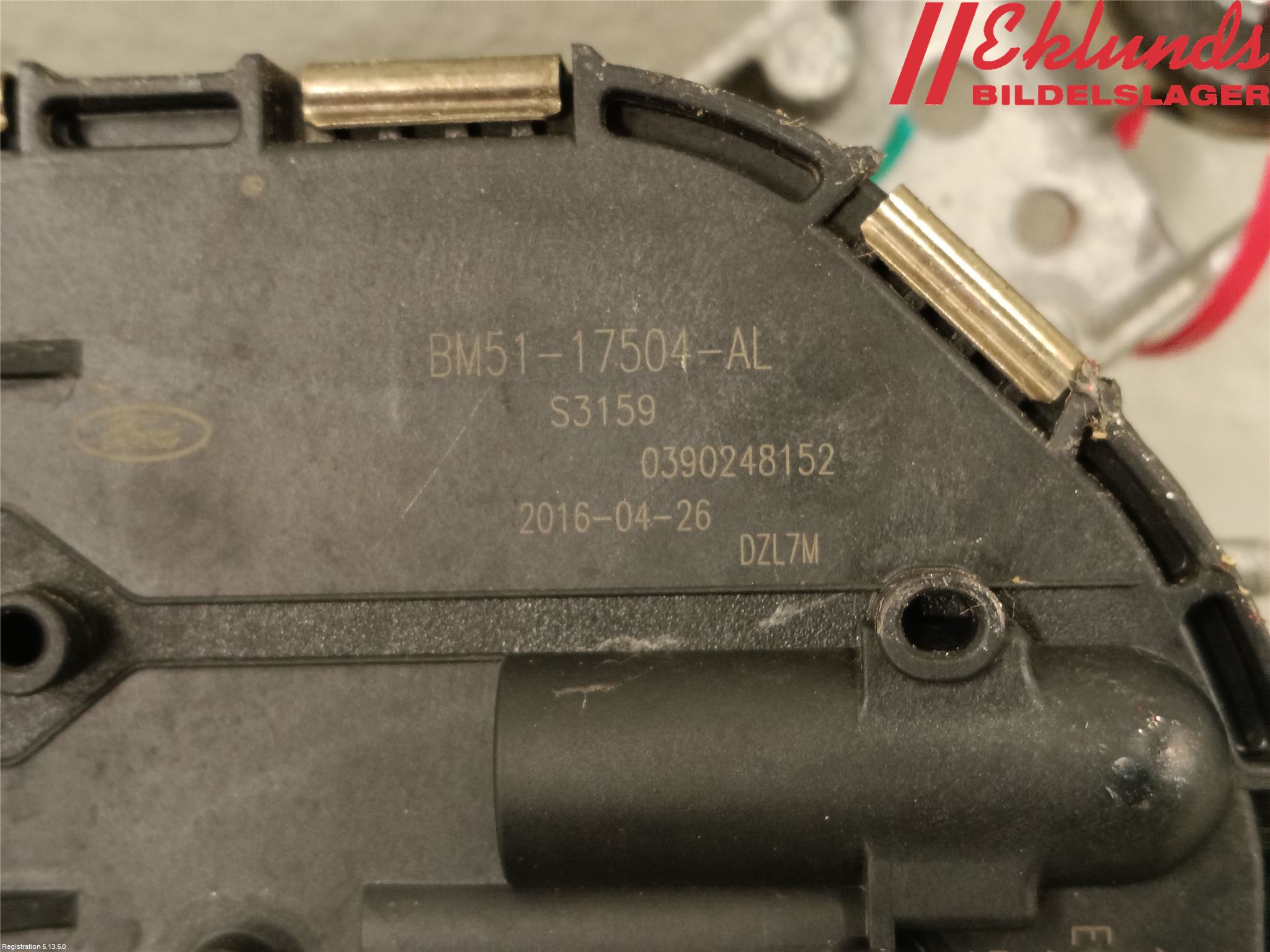 Ford FOCUS 15-18 Torkarmotor Vindruta