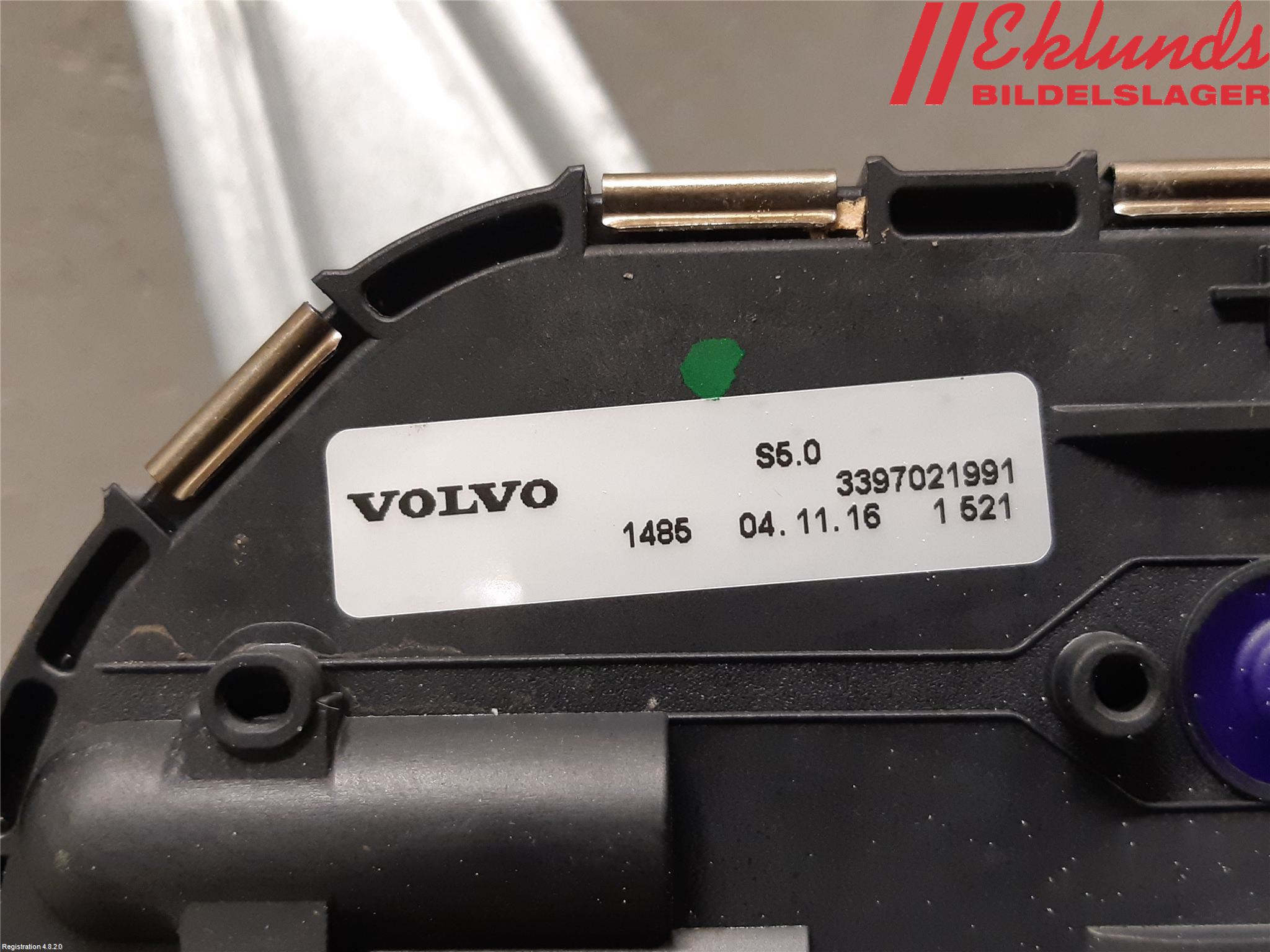 Volvo XC90/RECHARGE 16- Torkarmotor Vindruta