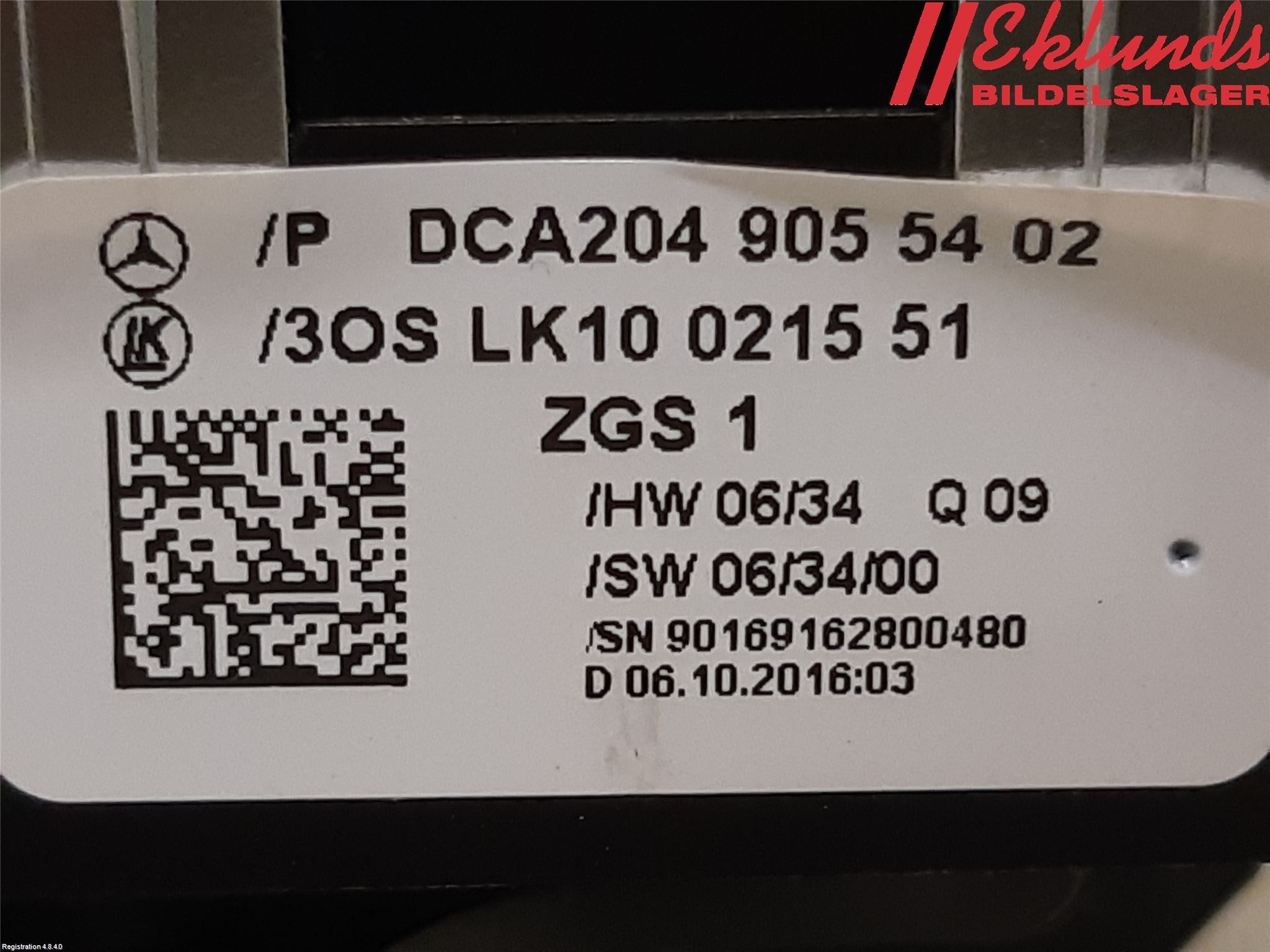 Tesla MODEL X 16- Strömställare Elhiss
