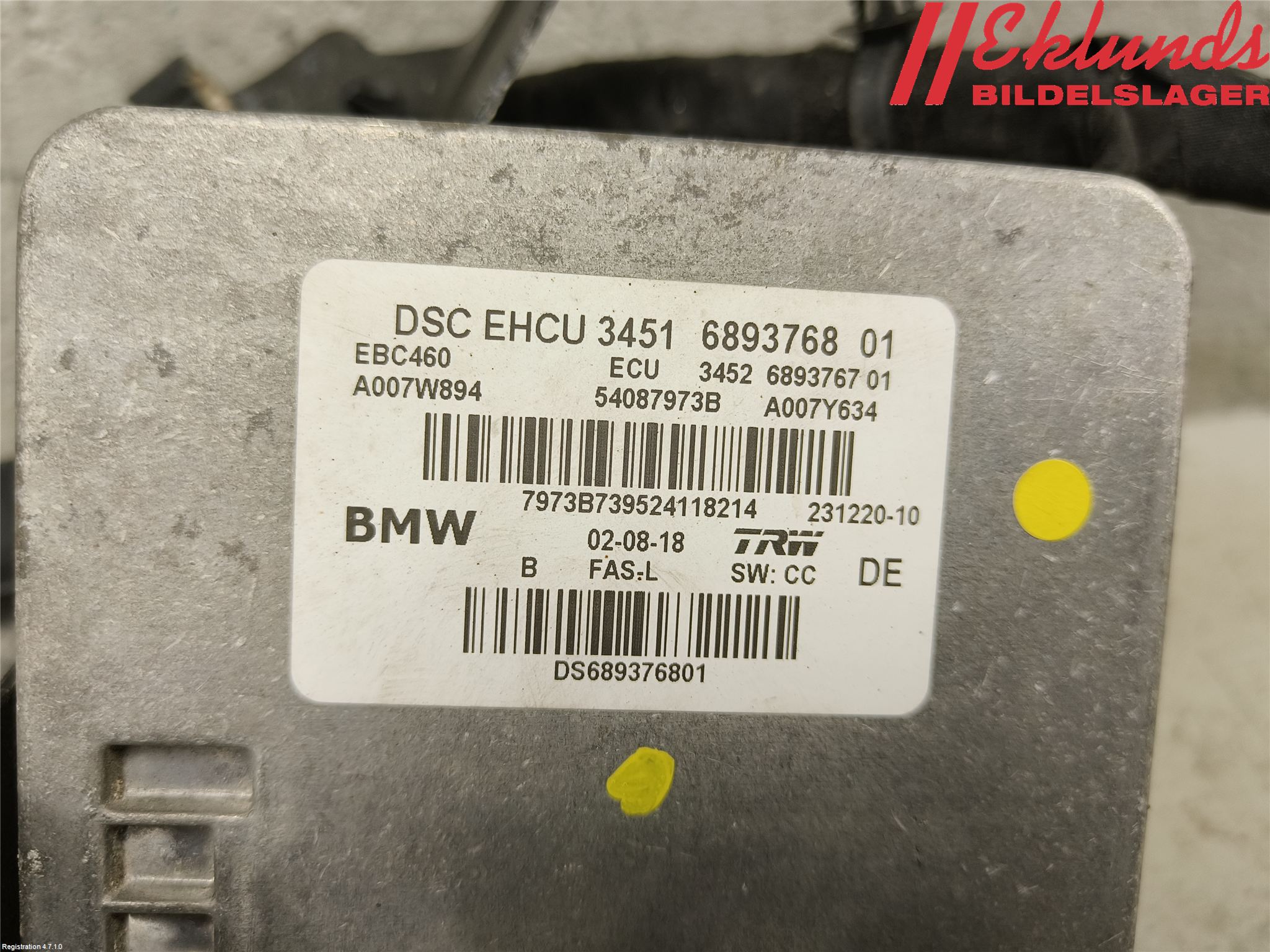 BMW X3 G01 18- Abs Hydraulaggregat