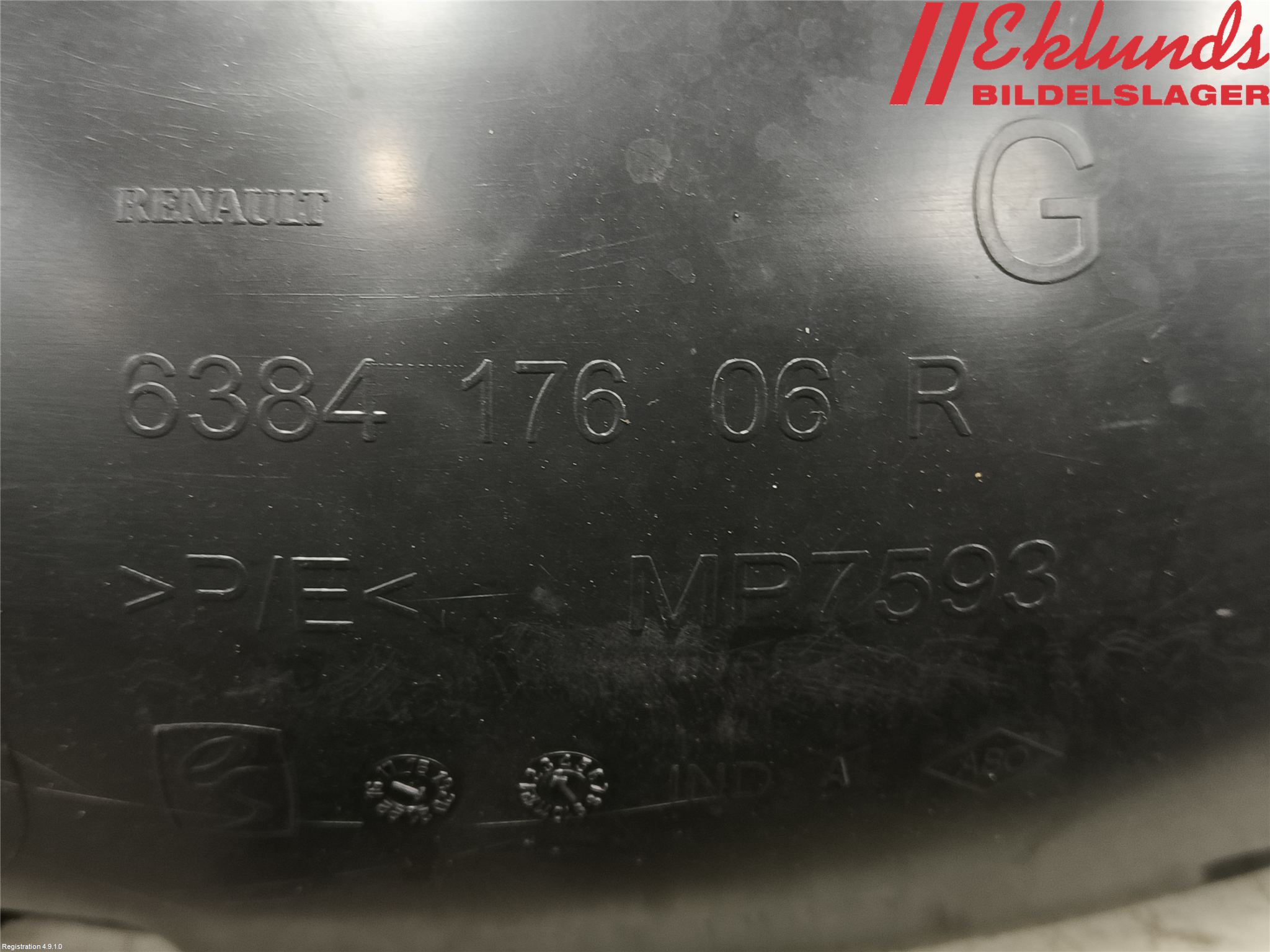 Dacia SANDERO/STEPWAY 13-20 Skärm Inner