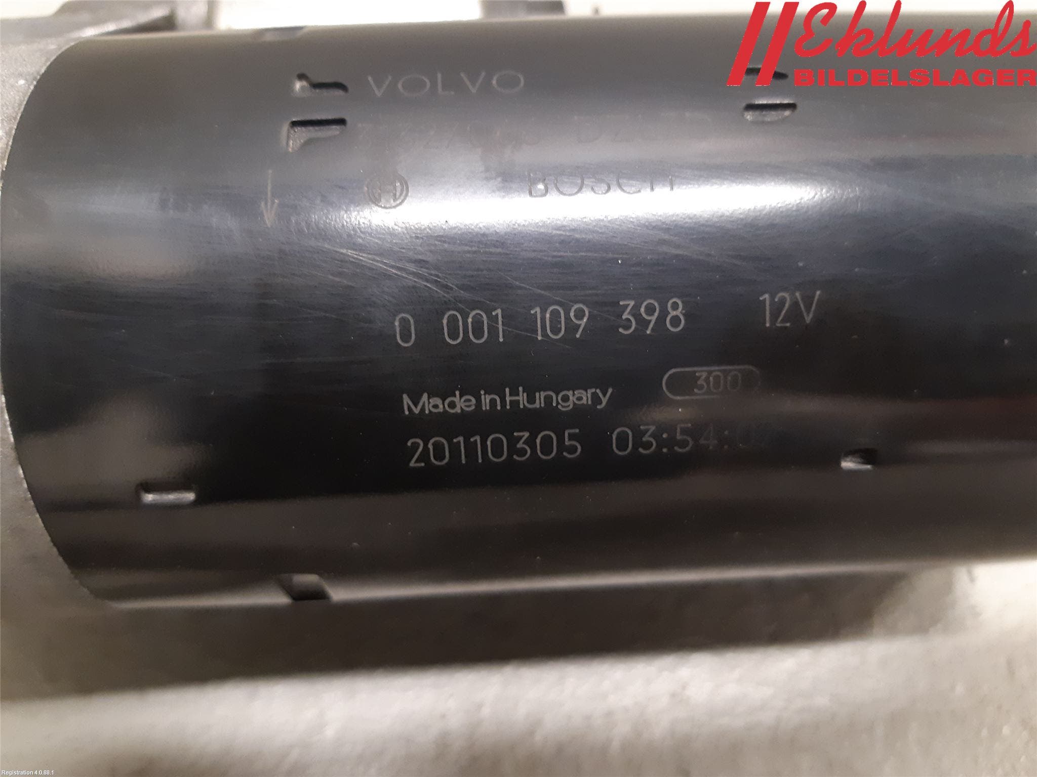 Volvo V70 08-13 Startmotor Diesel