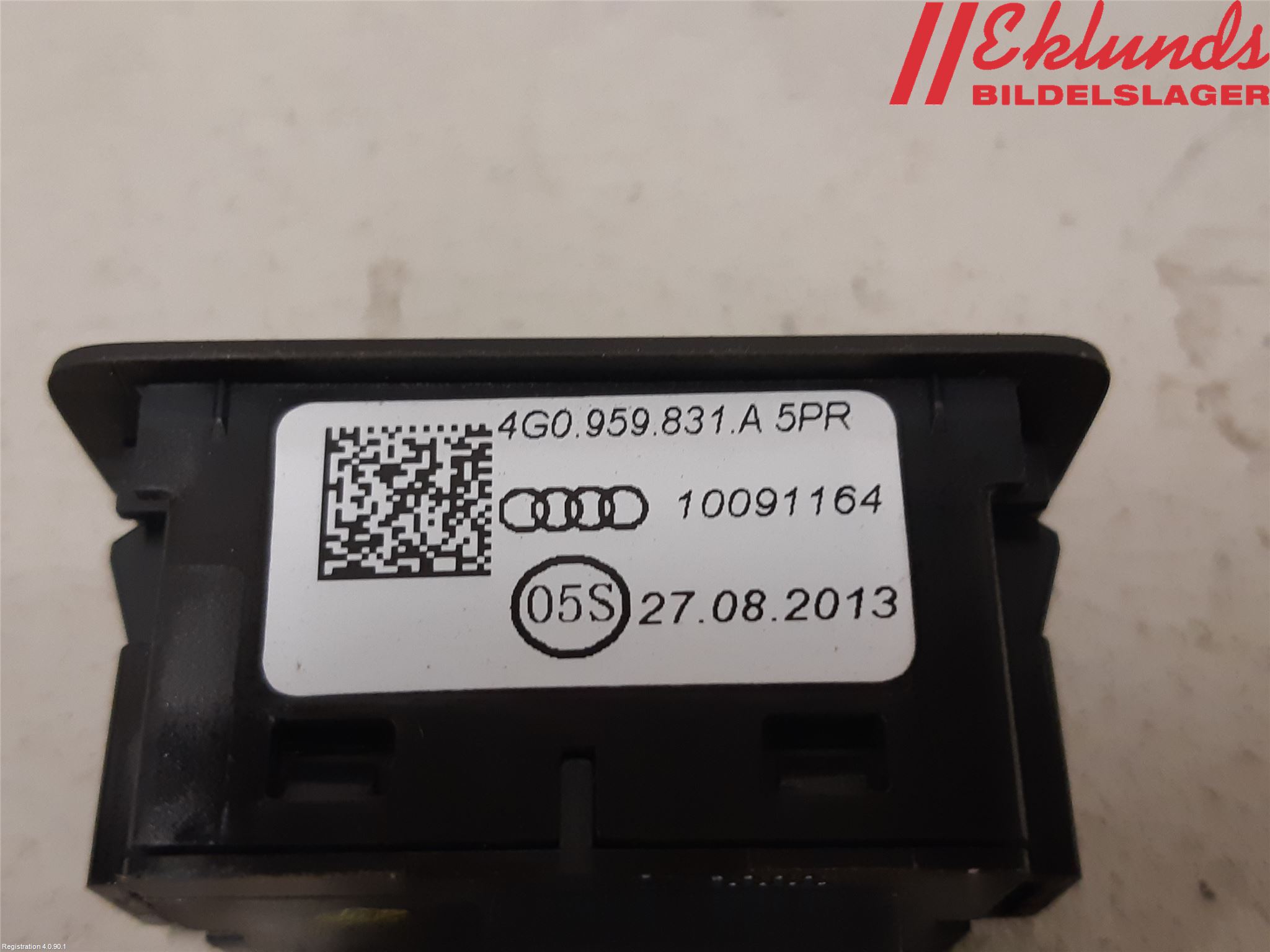 Audi A7/S7 4G 11-17 Strömställare Baklucka