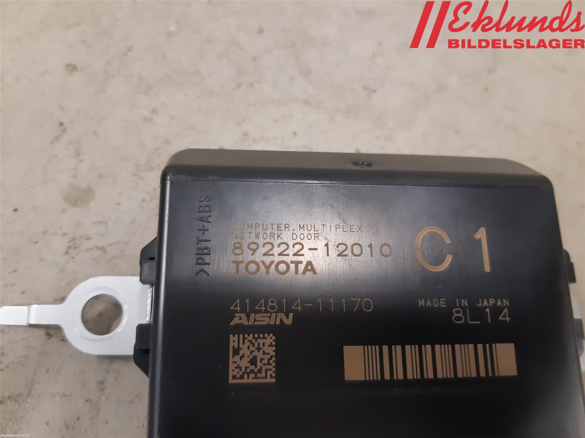 Toyota COROLLA 19- Styrenhet Baklucka