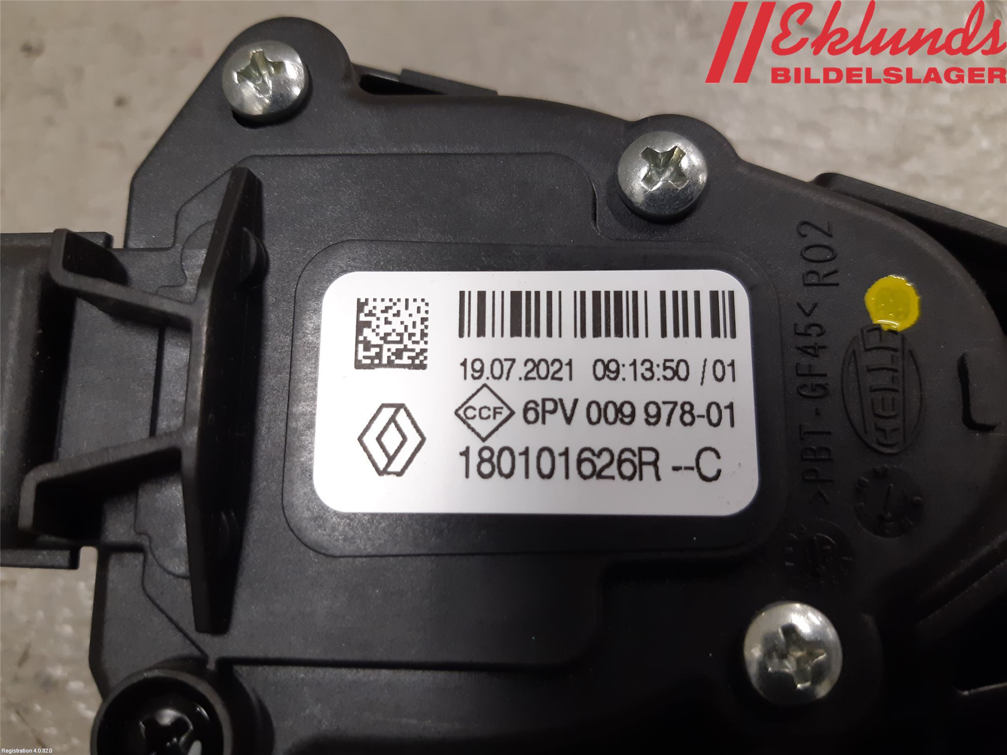 Renault MASTER III 20-24 Gaspedal