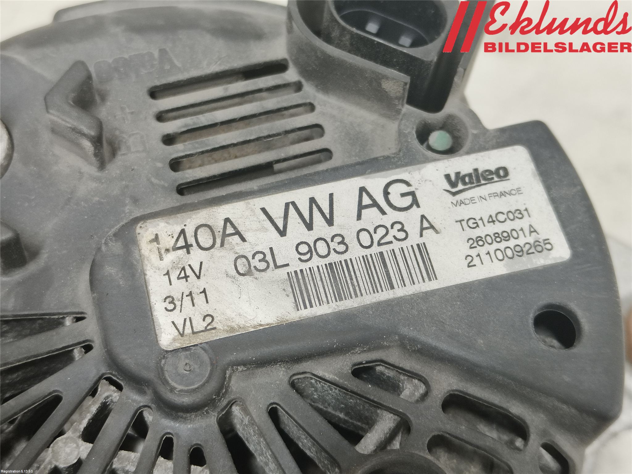 Skoda SUPERB 09-15 Generator