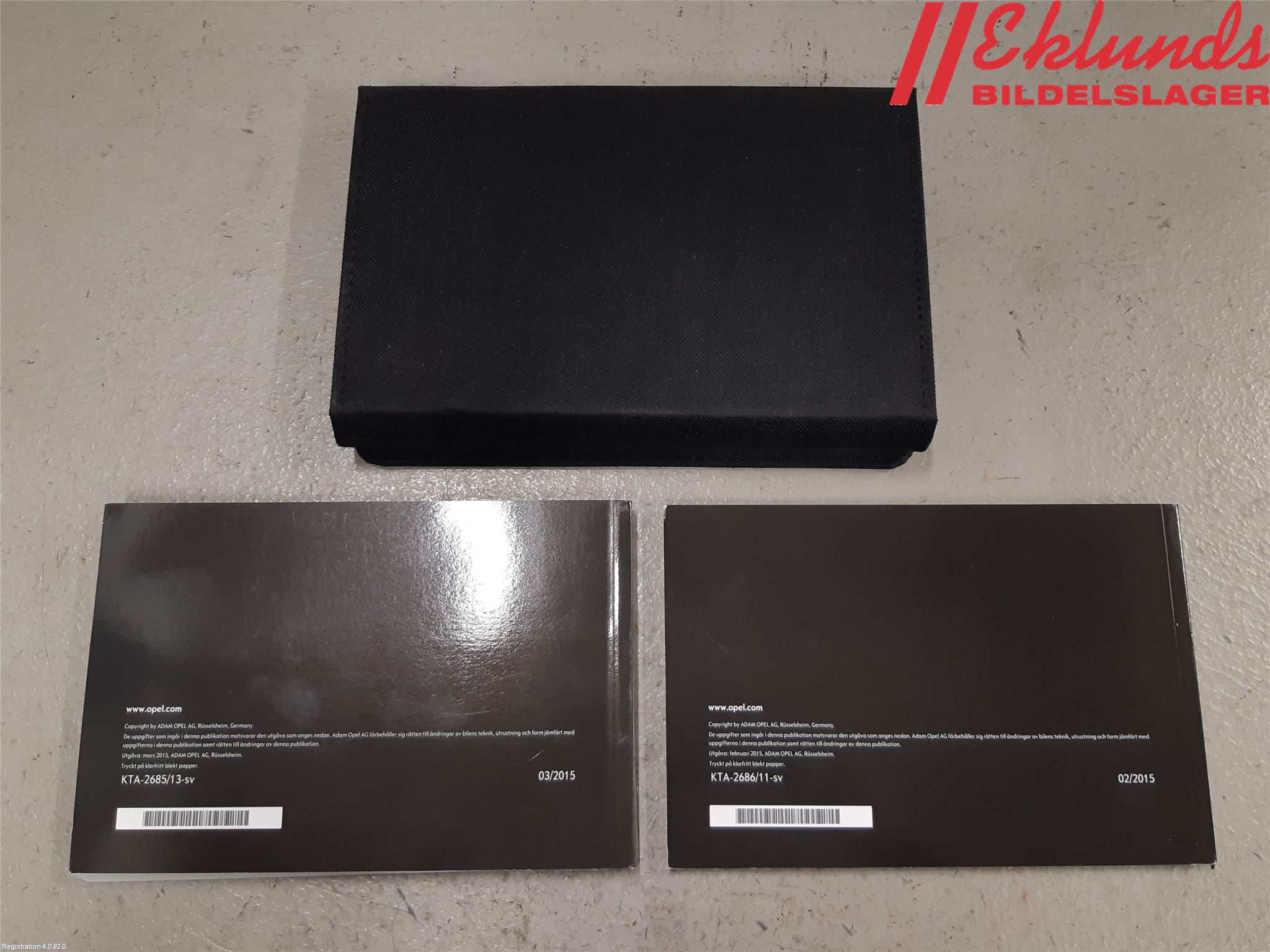 Opel ASTRA J 10-15 Instruktionsbok