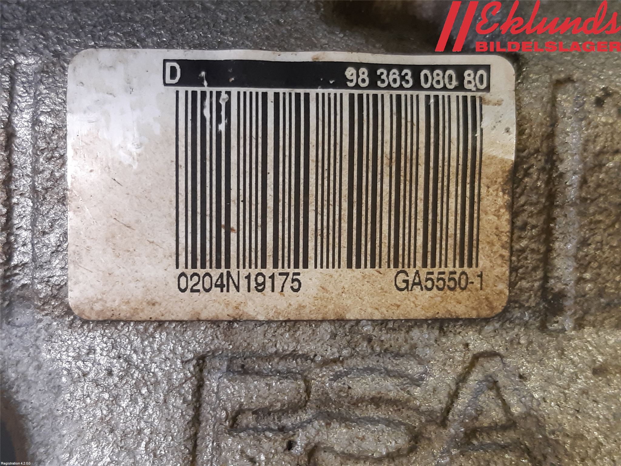 Peugeot 2008/E-2008 20- Bromsok Fram Höger