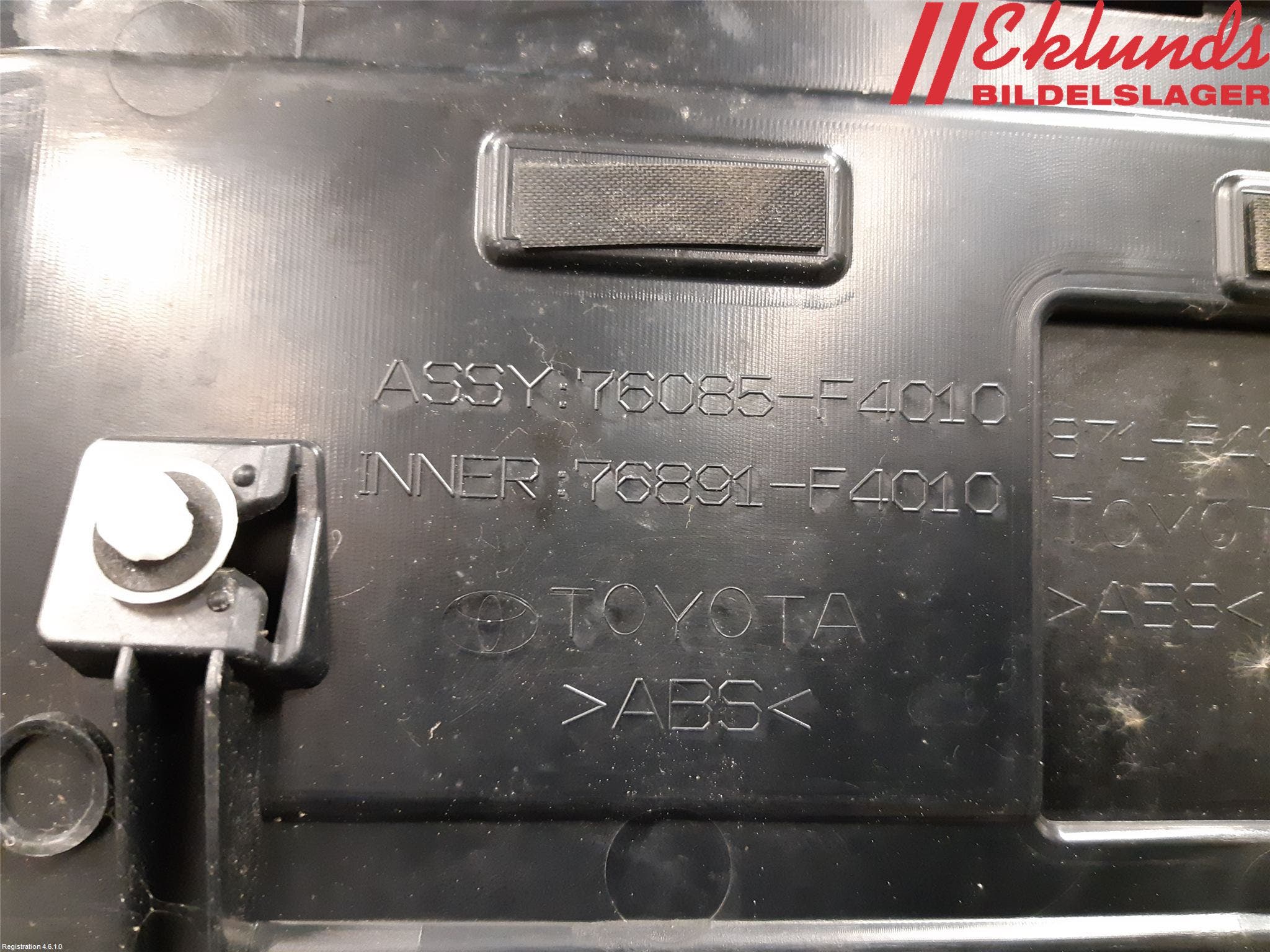 Toyota C-HR 16-23 Spoiler Baklucka