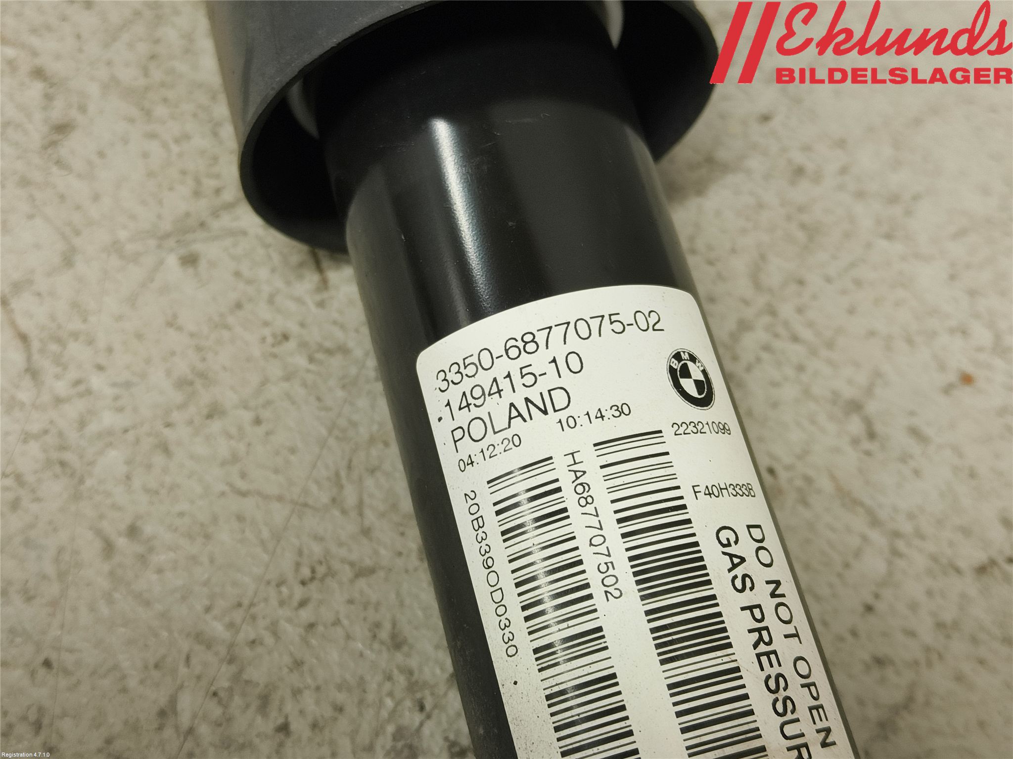 BMW 1 F40 19- Stötdämpare Bak