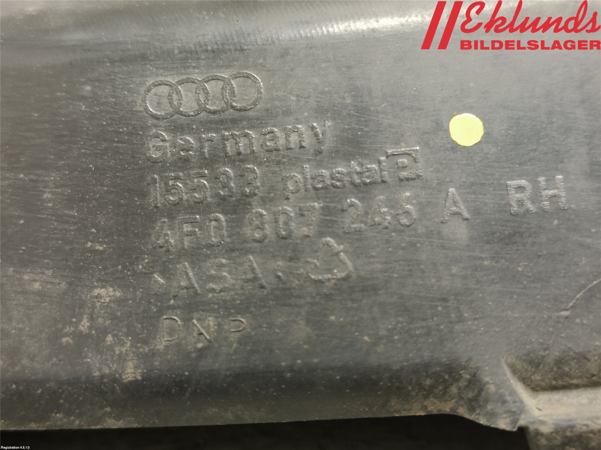 Audi A6/S6     05-11 Stöt Utfyllnad-List-Grill