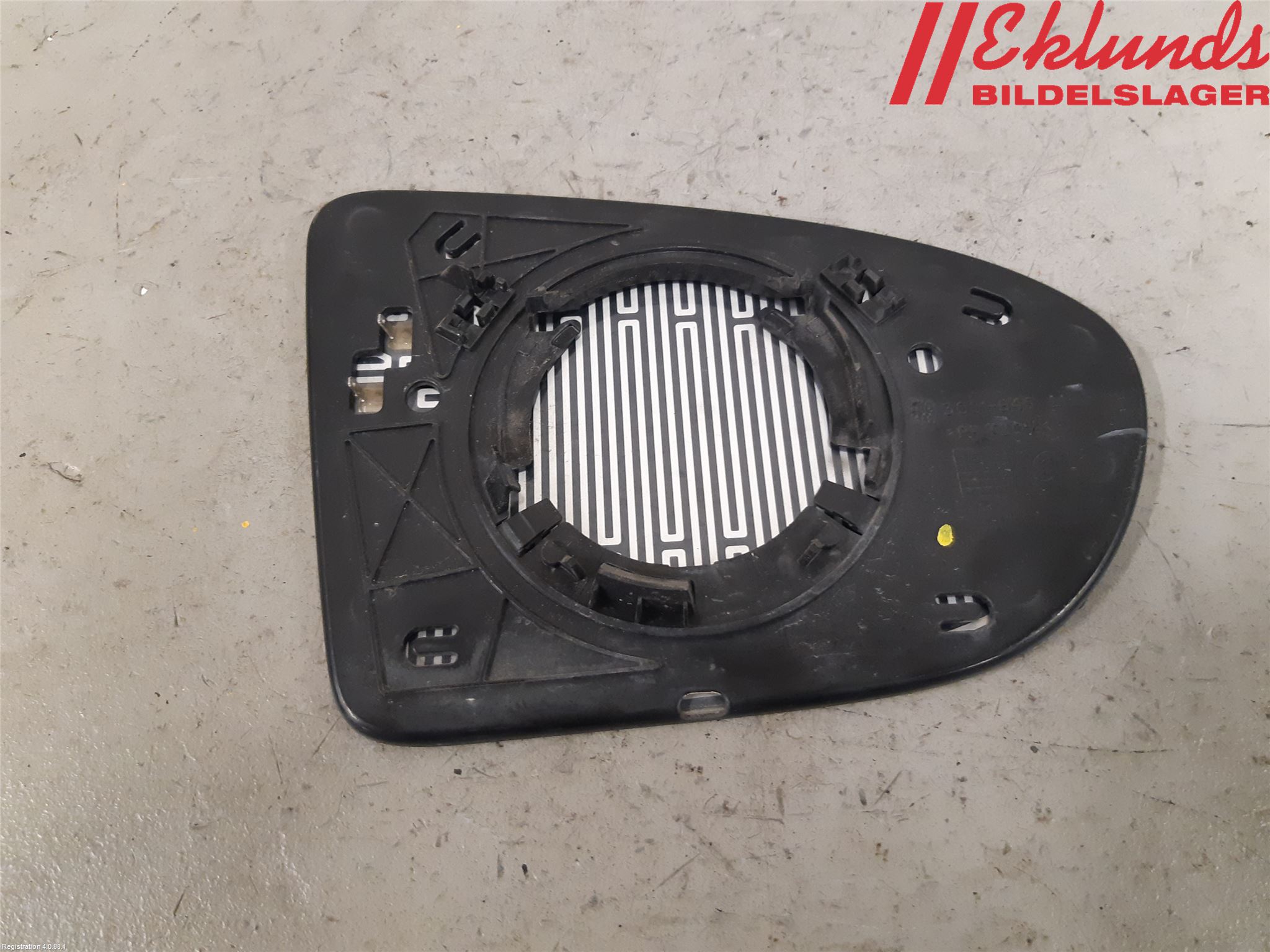 Nissan QASHQAI 10-14 Spegelglas Vä