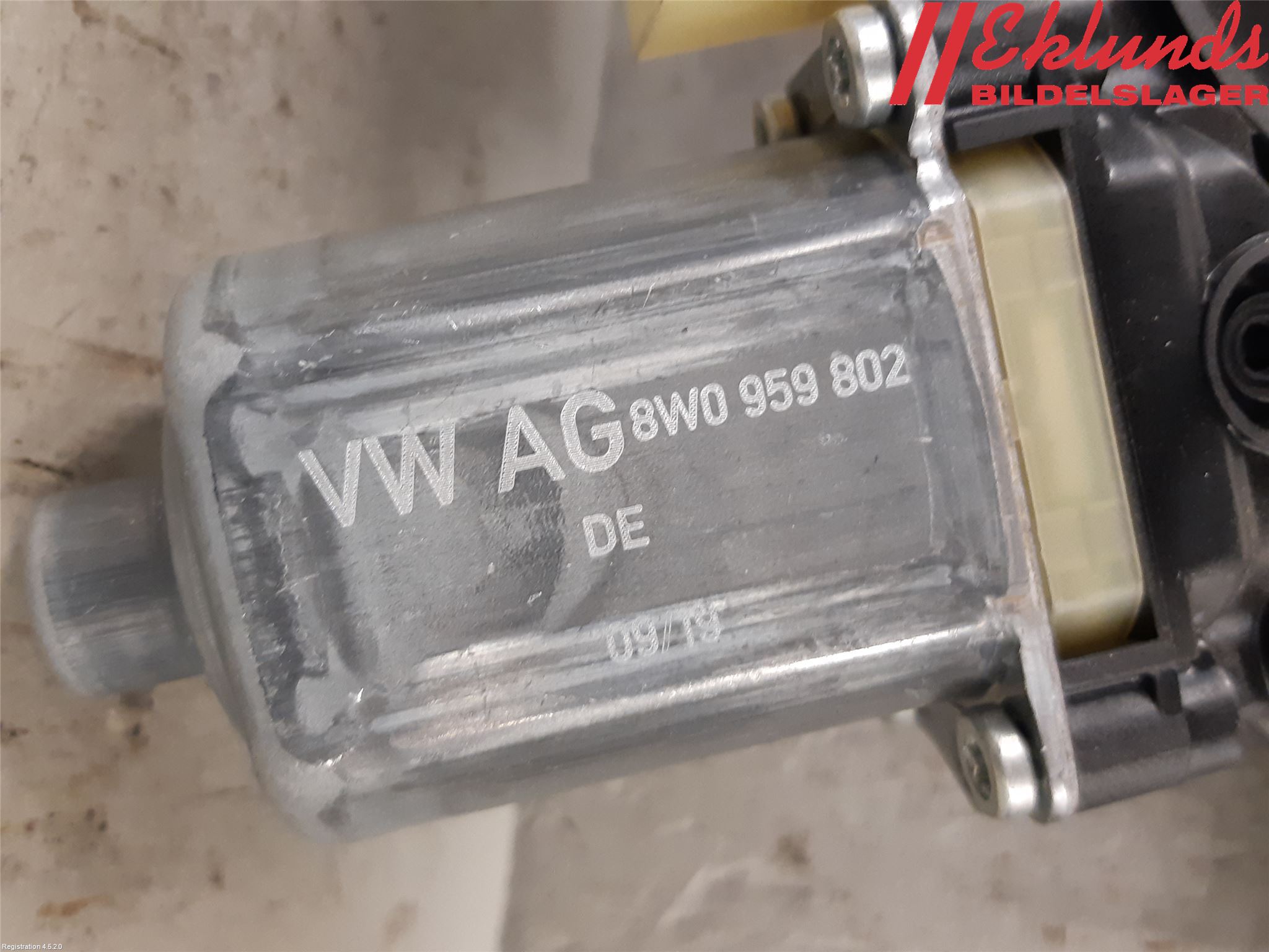 Audi A4/S4 B9 16-19 Fönsterhiss El Kompl