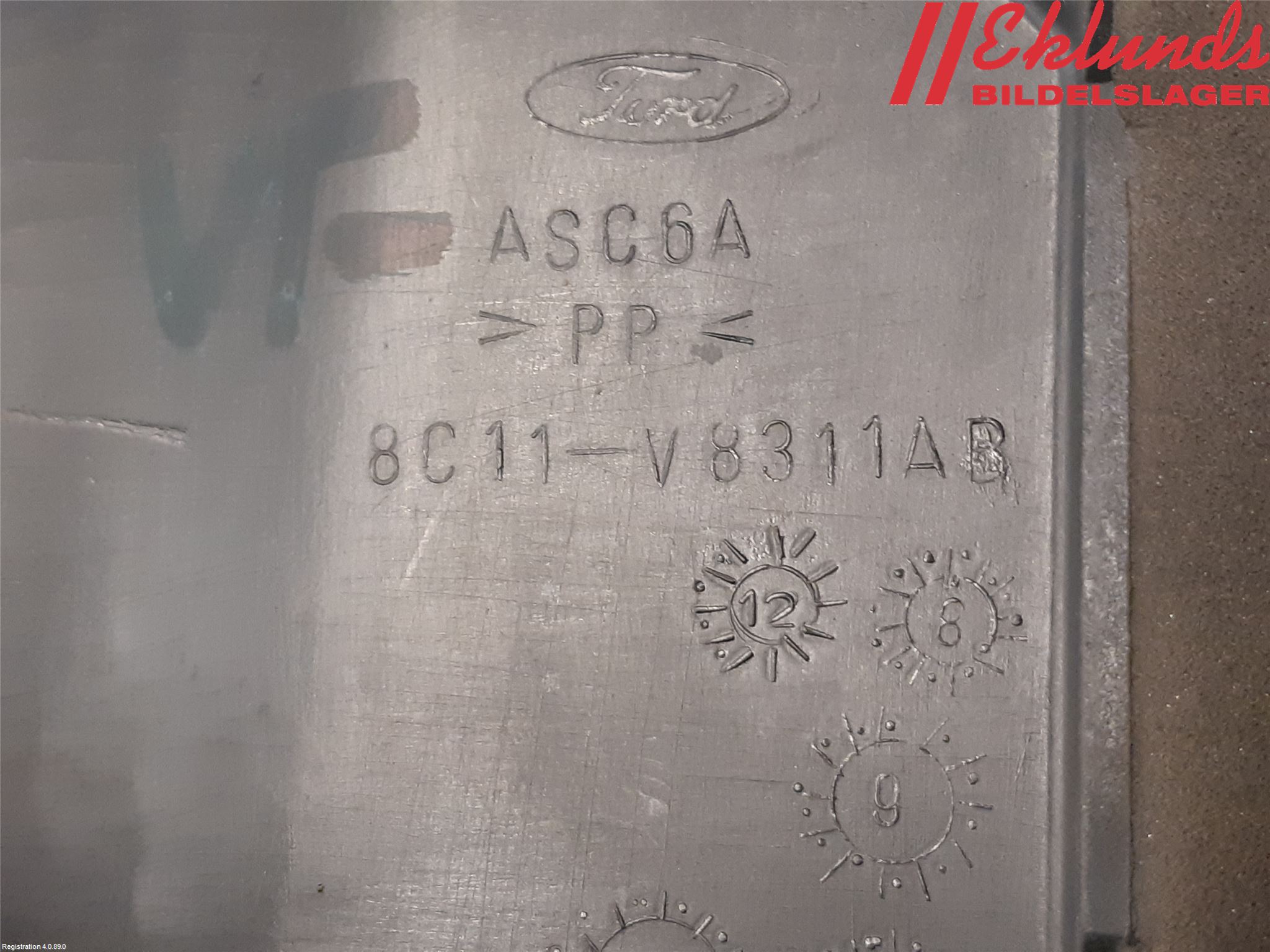 Ford TRANSIT    06-13 Deflektor Plåt-Plast Kylning