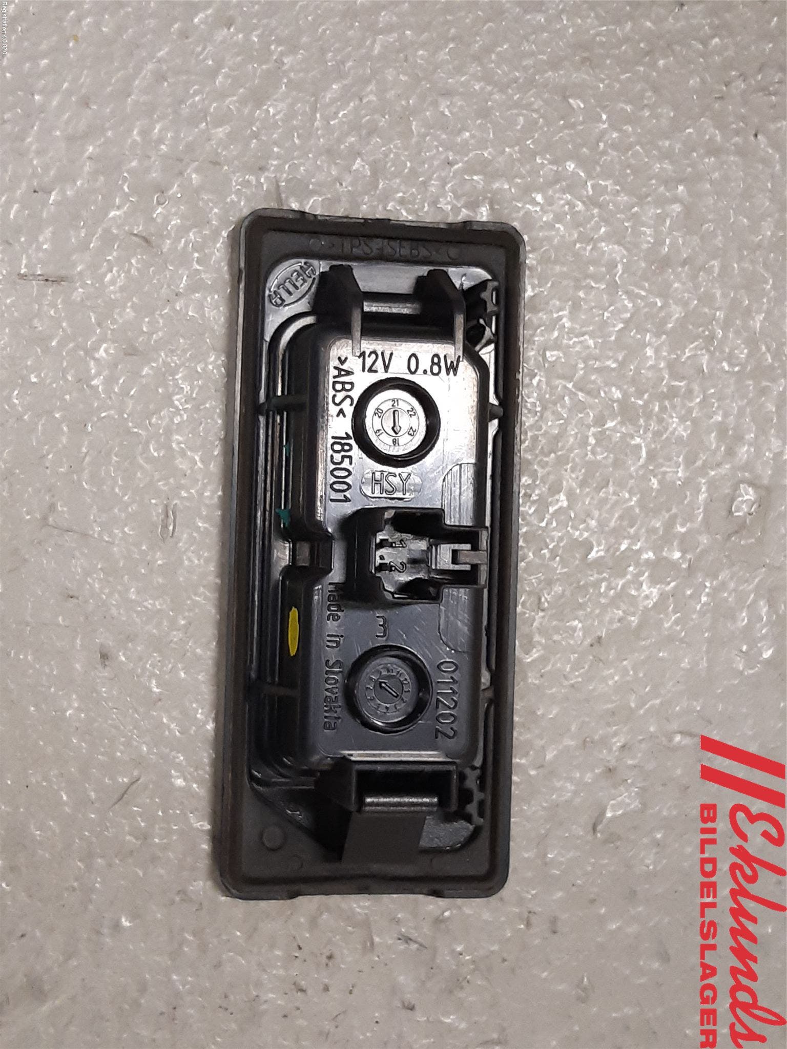 Skoda OCTAVIA (5E) 13-20 Skylt Belysning