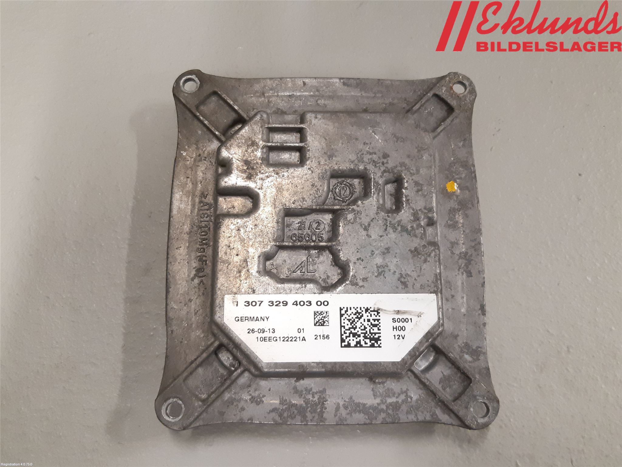 Peugeot 308 14-21 Styrenhet Strålkastare