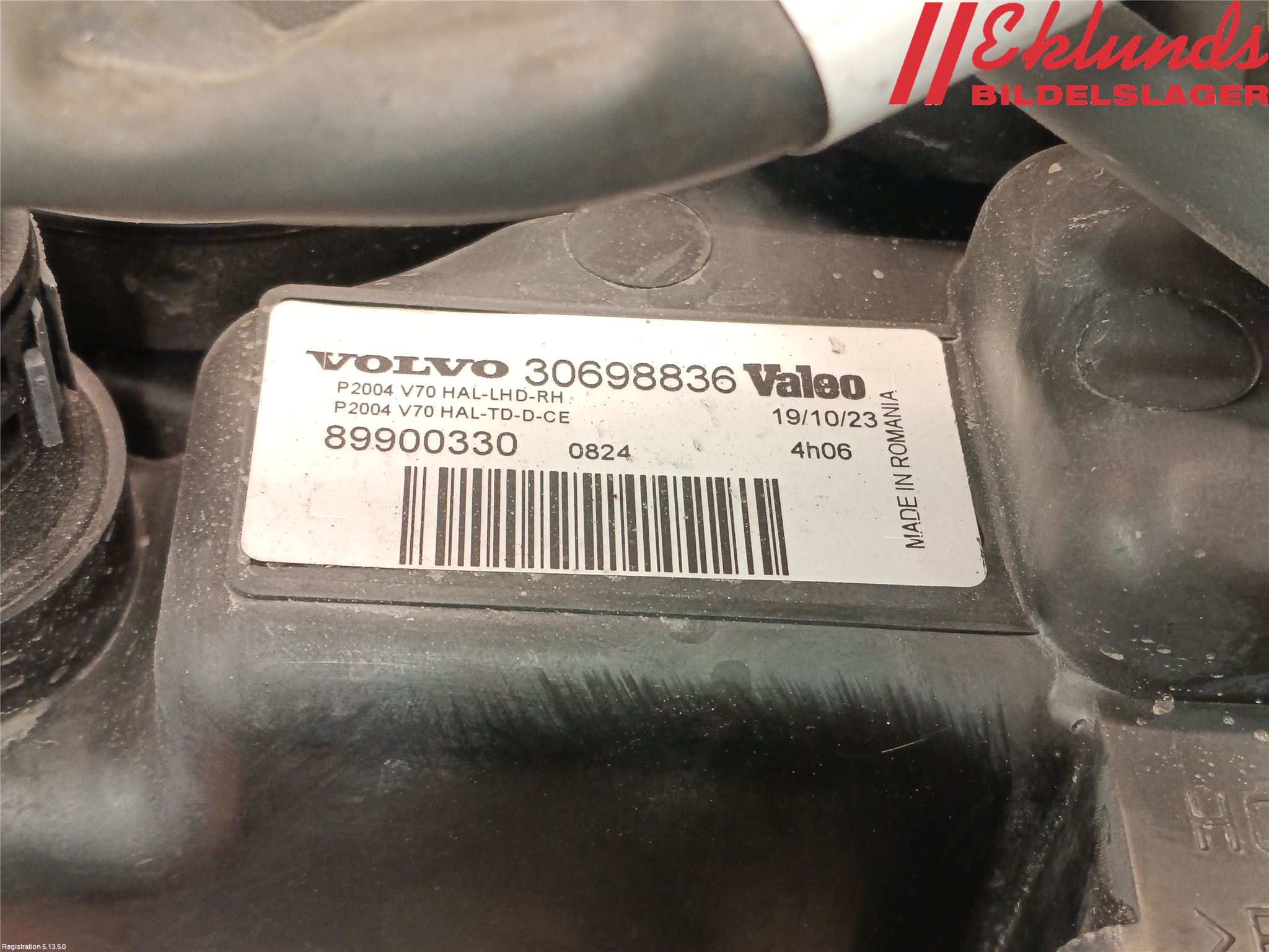 Volvo V70 05-08 Strålkastare Höger