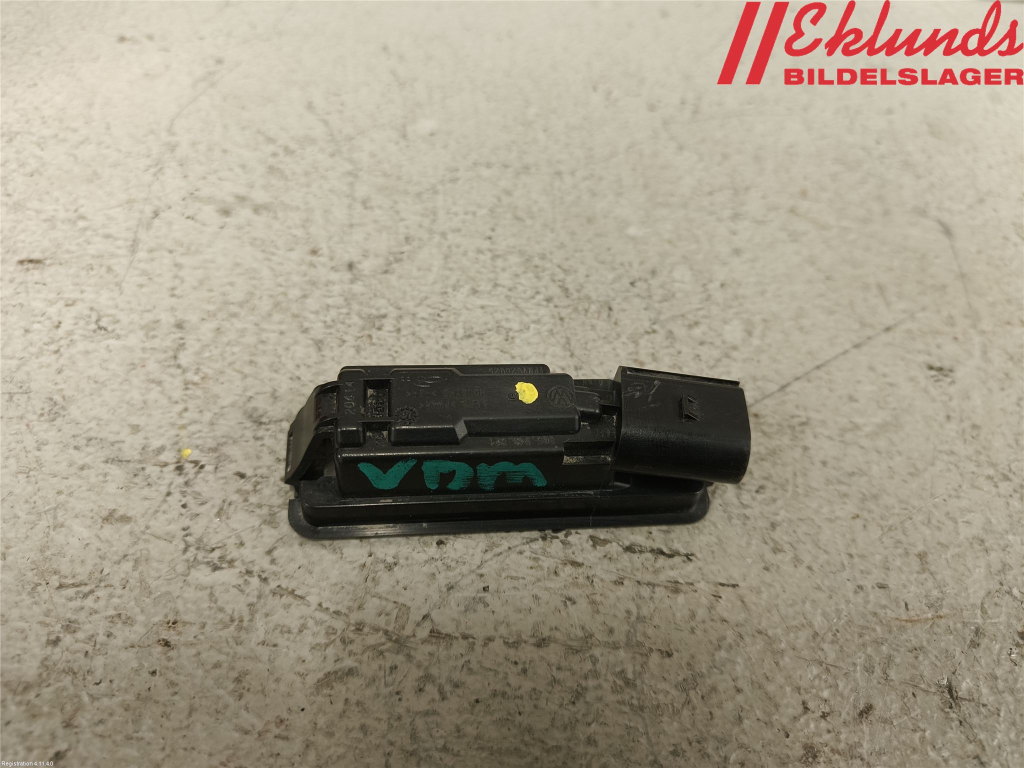 Volkswagen VW ID.3 21- Skylt Belysning