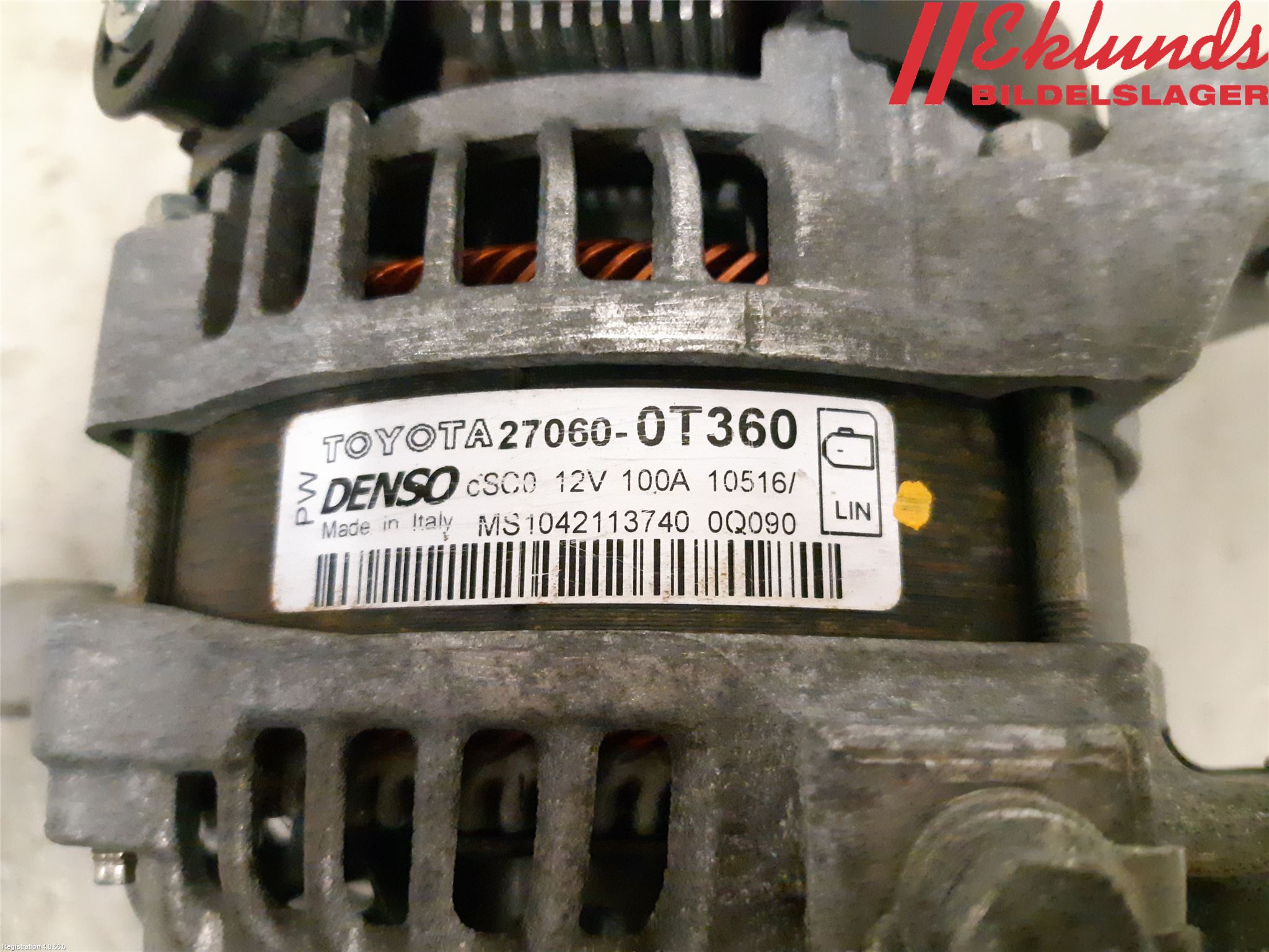 Toyota VERSO 09-18 Generator