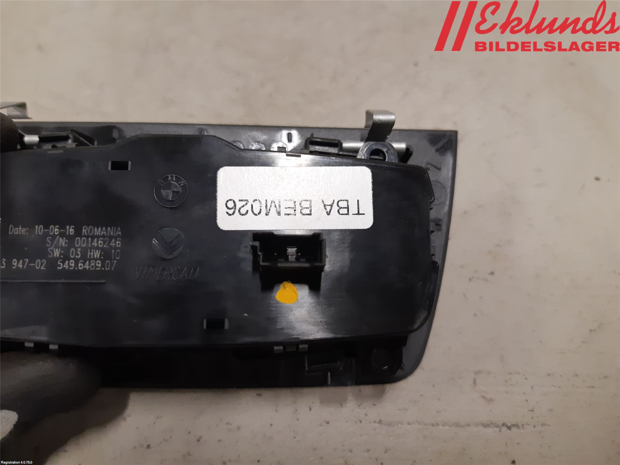 BMW 3 F30/F31/F80 12-19 Strömställare Ljus