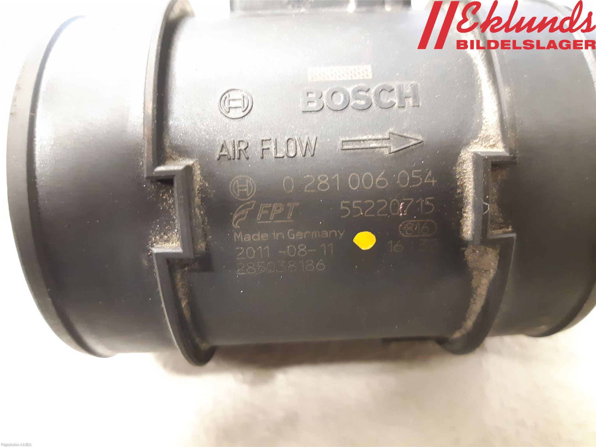 Citroen NEMO Injluftmassamätare